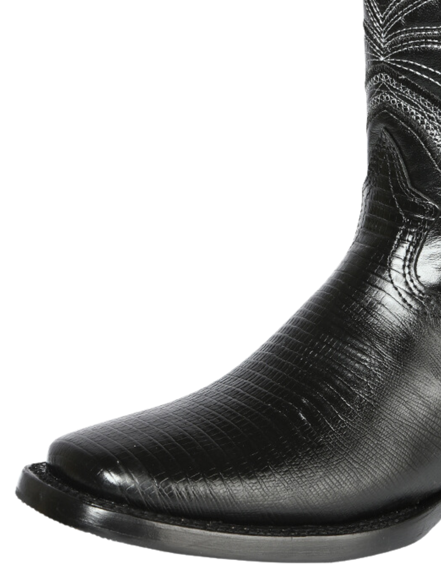 Botas Vaqueras Rodeo Imitacion de Lizard Grabado en Piel Vacuno para Hombre 'El General' - ID: 44666
