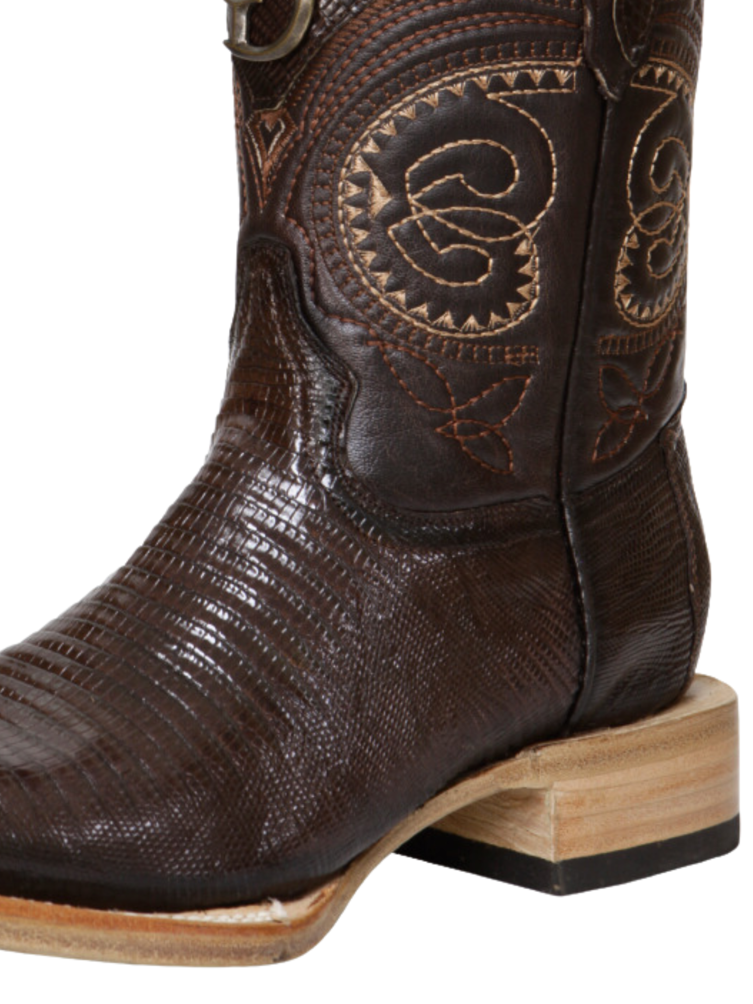 Botas Vaqueras Exoticas de Lizard Original para Hombre 'El General' - ID: 45070