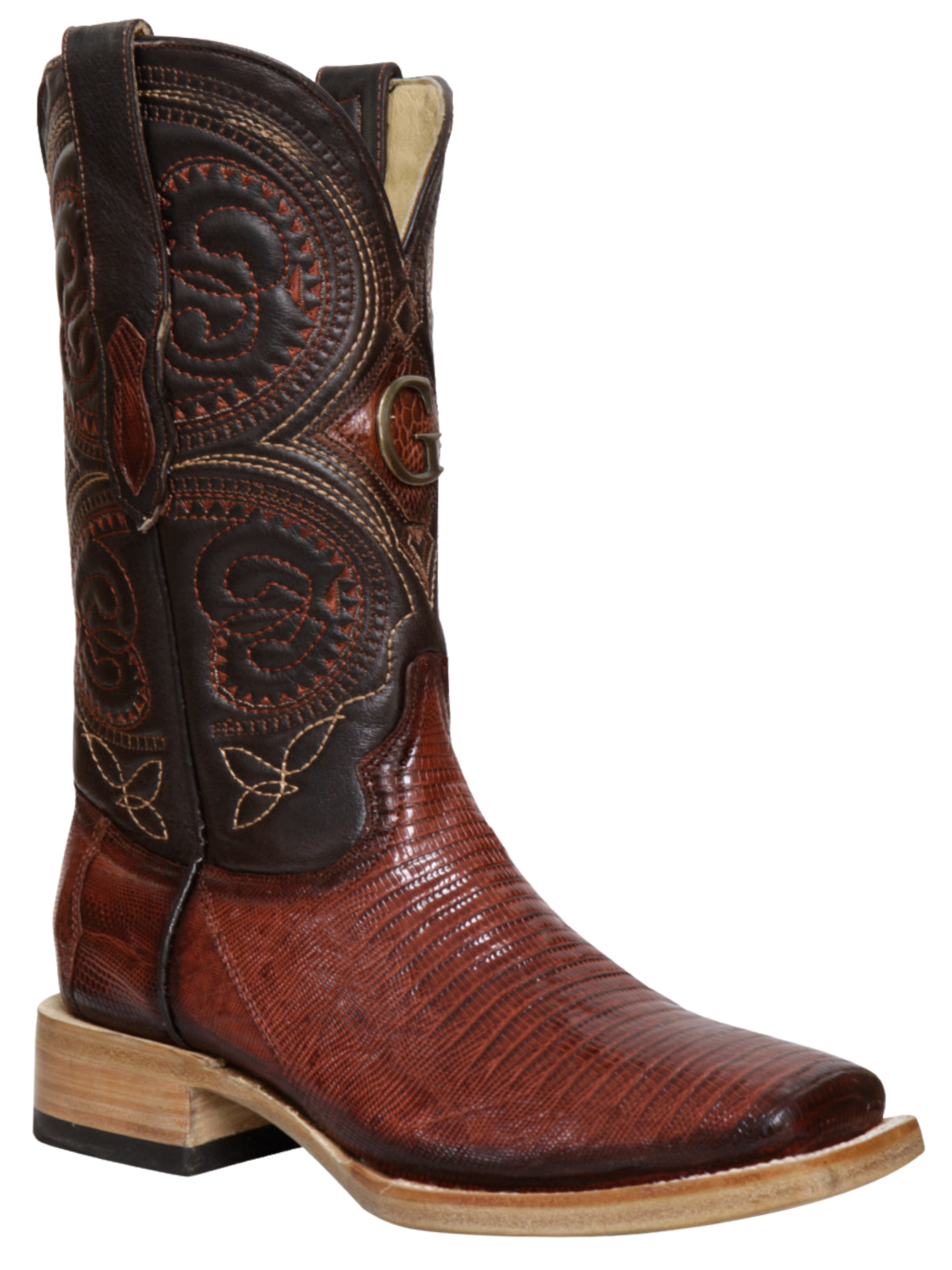 Botas Vaqueras Exoticas de Lizard Original para Hombre 'El General' - ID: 45071