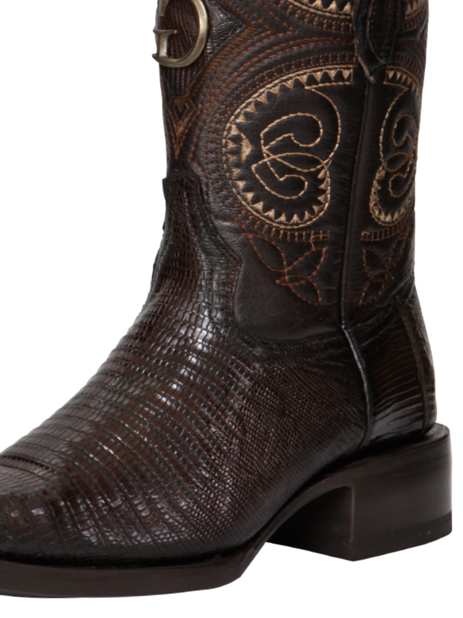 Botas Vaqueras Exoticas de Lizard Original para Hombre 'El General' - ID: 45073