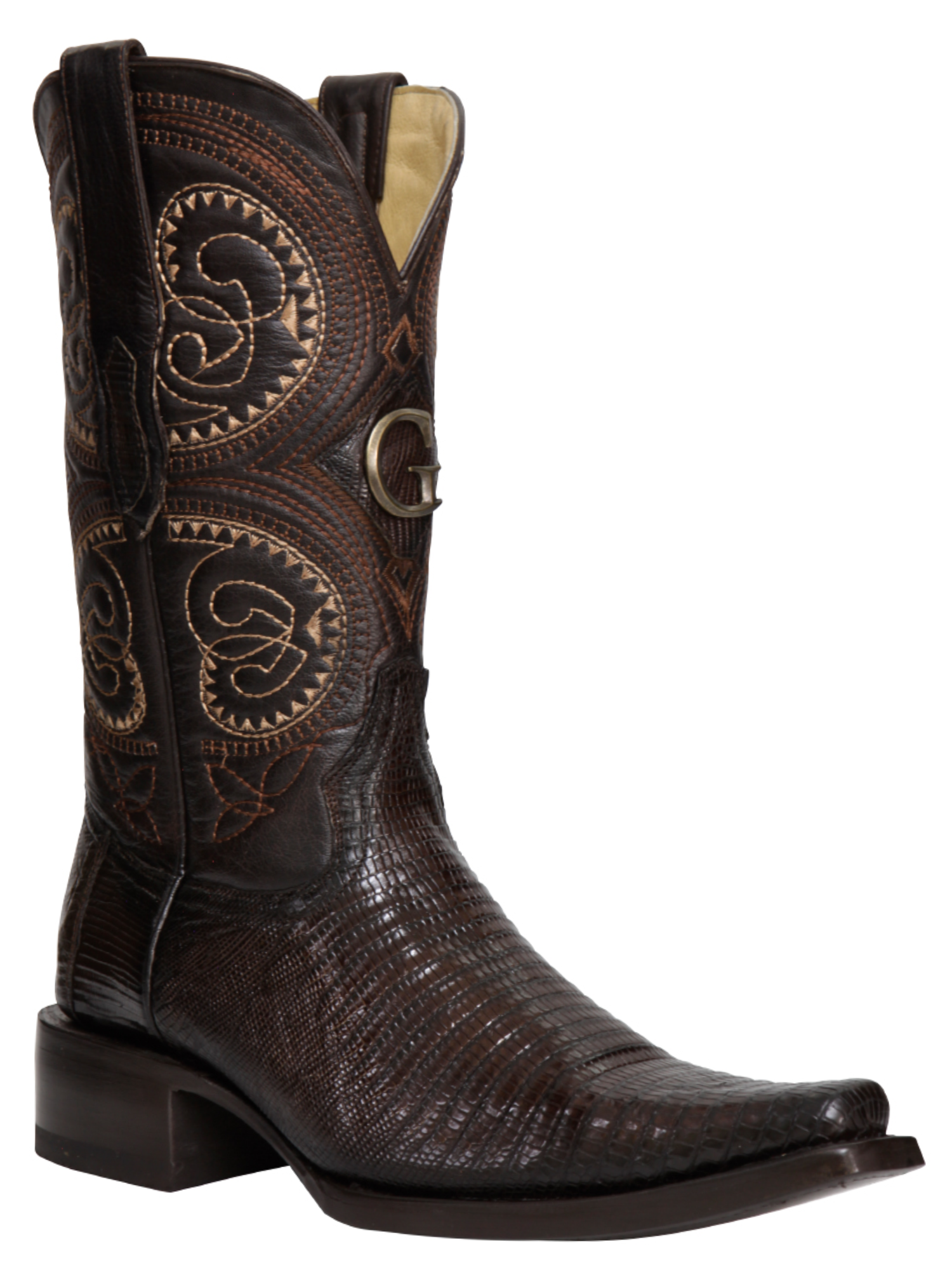 Botas Vaqueras Exoticas de Lizard Original para Hombre 'El General' - ID: 45073
