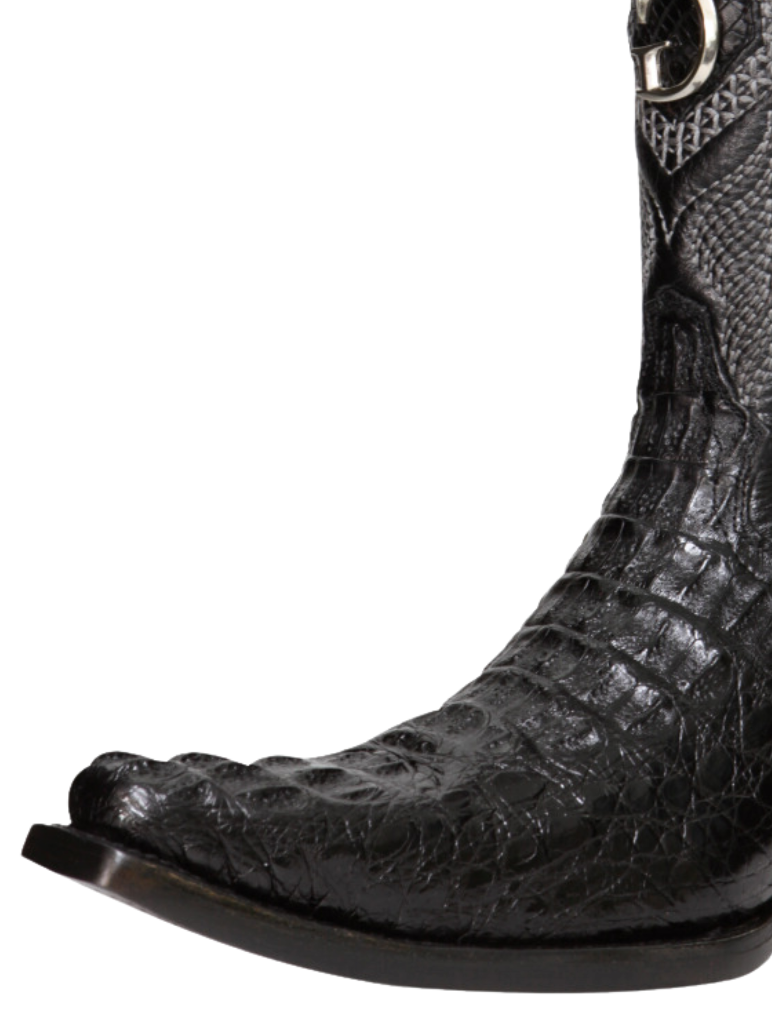 Botas Vaqueras Exoticas de Caiman Nuca Original para Hombre 'El General' - ID: 45081