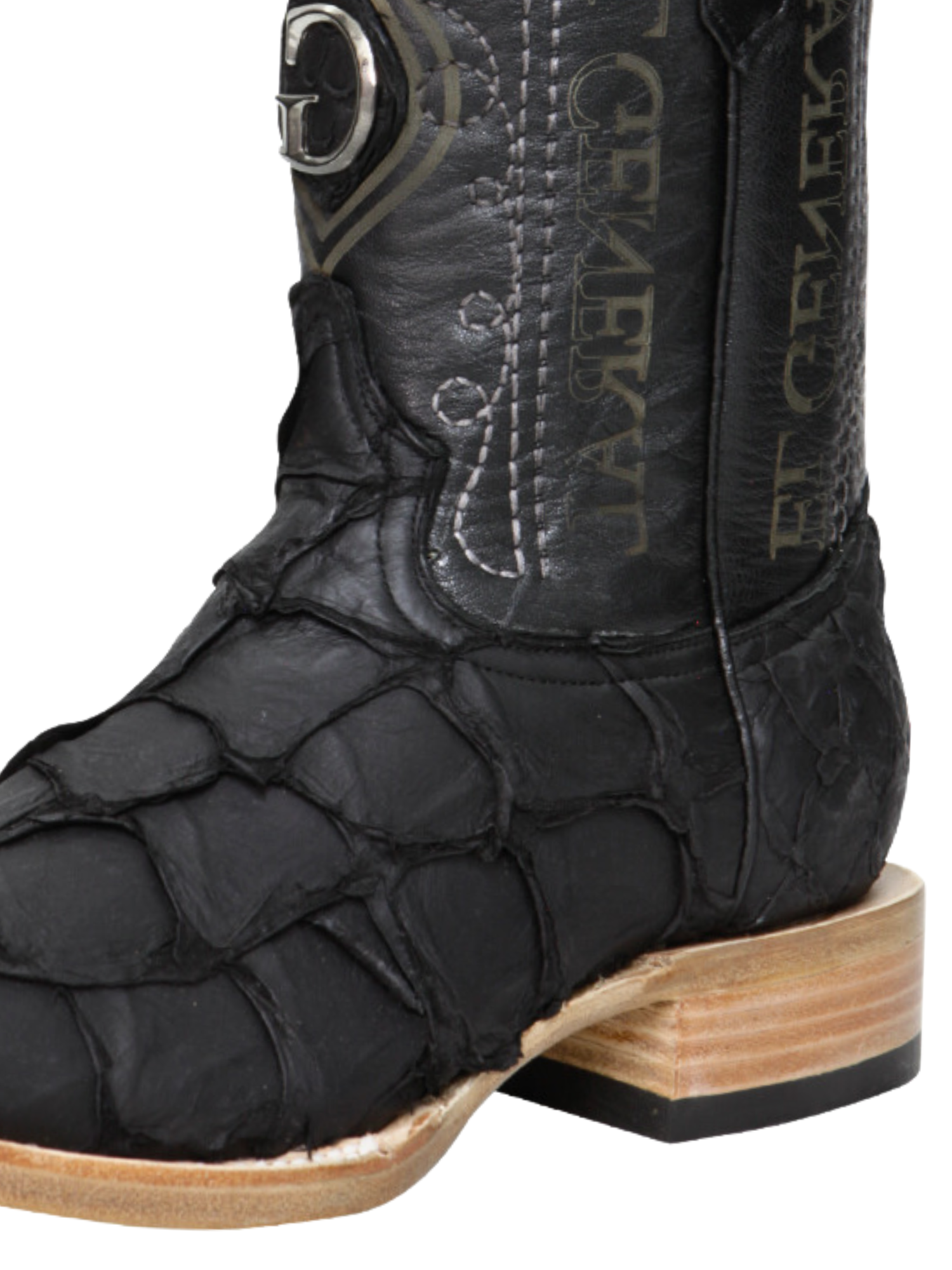 Botas Vaqueras Exoticas de Monster Fish Original para Hombre 'El General' - ID: 45083