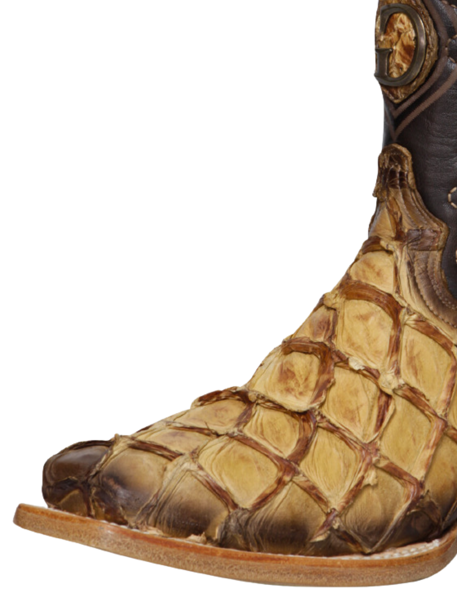 Botas Vaqueras Exoticas de Monster Fish Original para Hombre 'El General' - ID: 45086