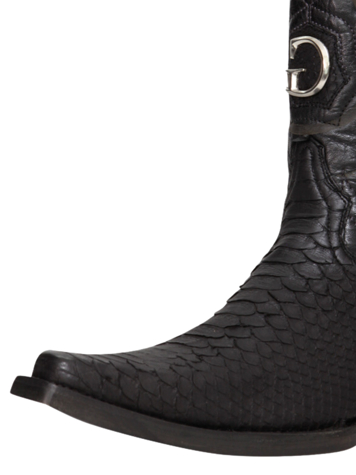 Botas Vaqueras Exoticas de Python Original para Hombre 'El General' - ID: 45087