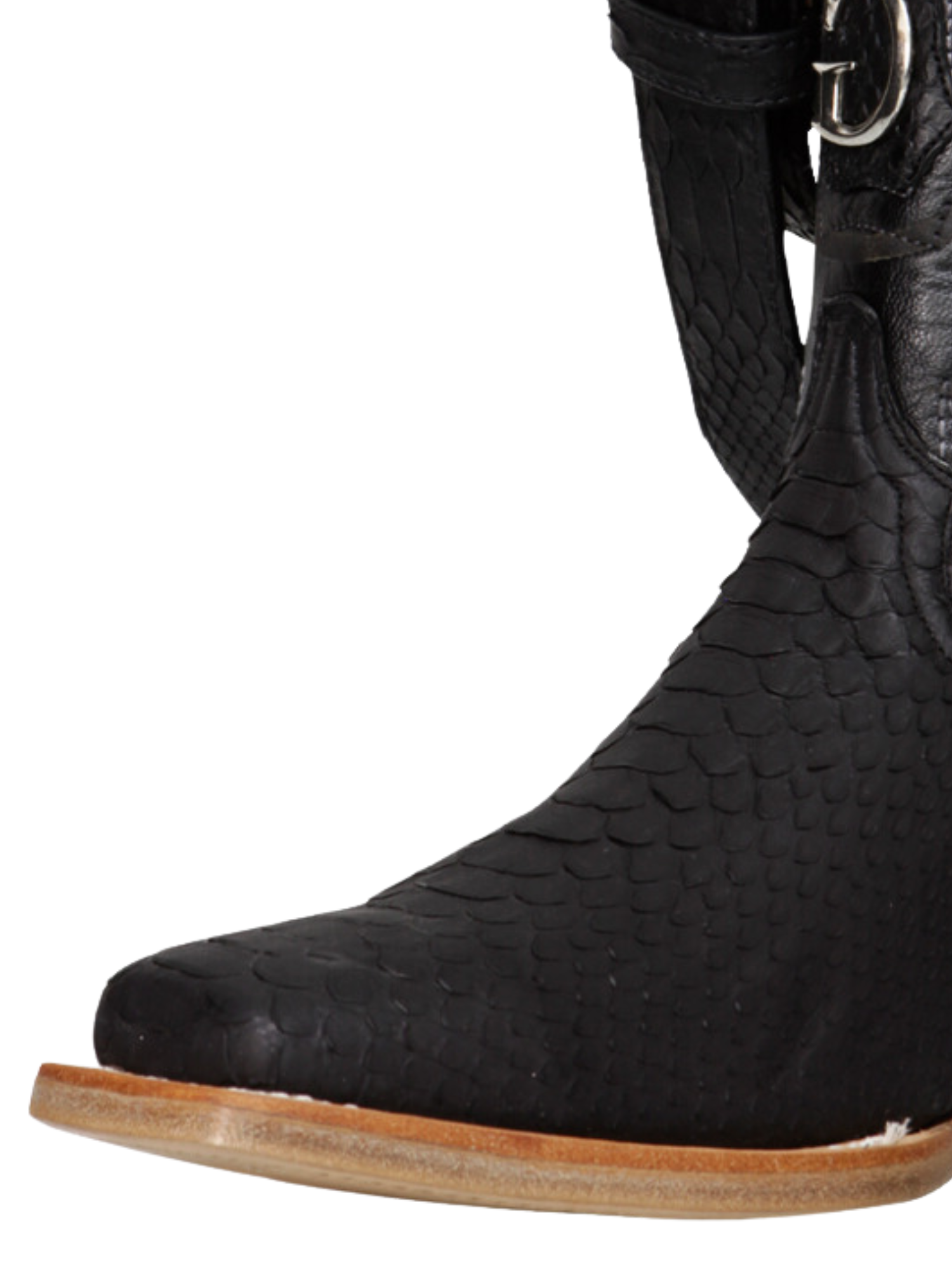 Botas Vaqueras Exoticas de Python Original para Hombre 'El General' - ID: 45089