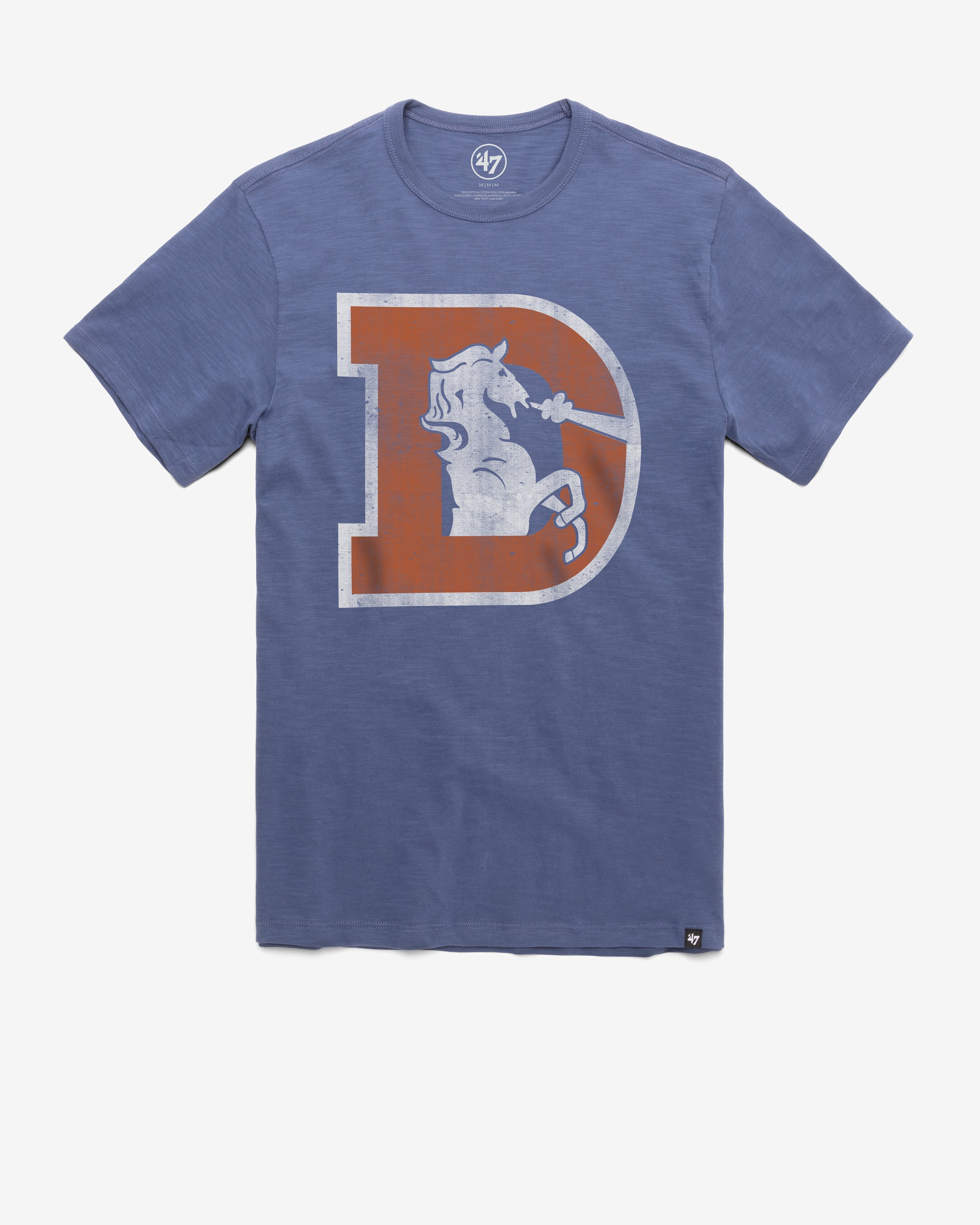 DENVER BRONCOS HISTORIC GRIT '47 SCRUM TEE