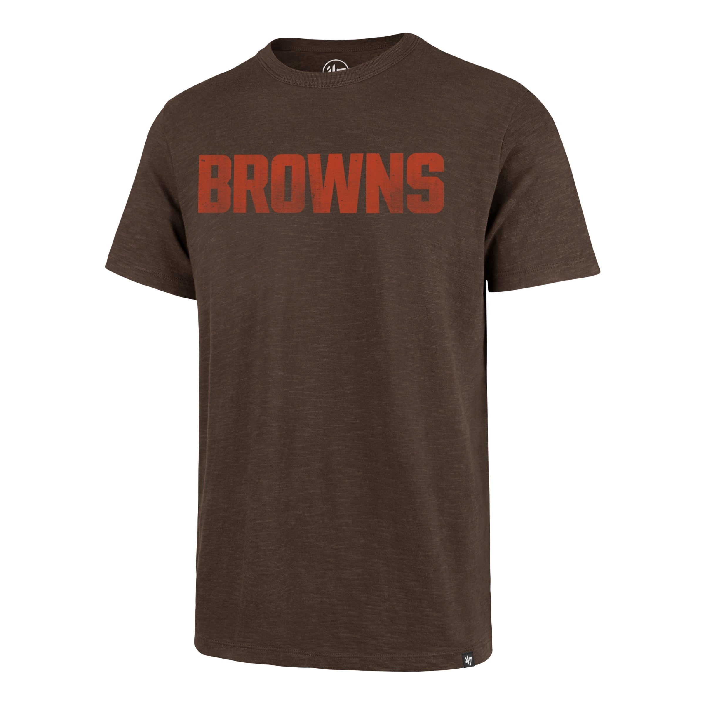 CLEVELAND BROWNS GRIT WORDMARK '47 SCRUM TEE