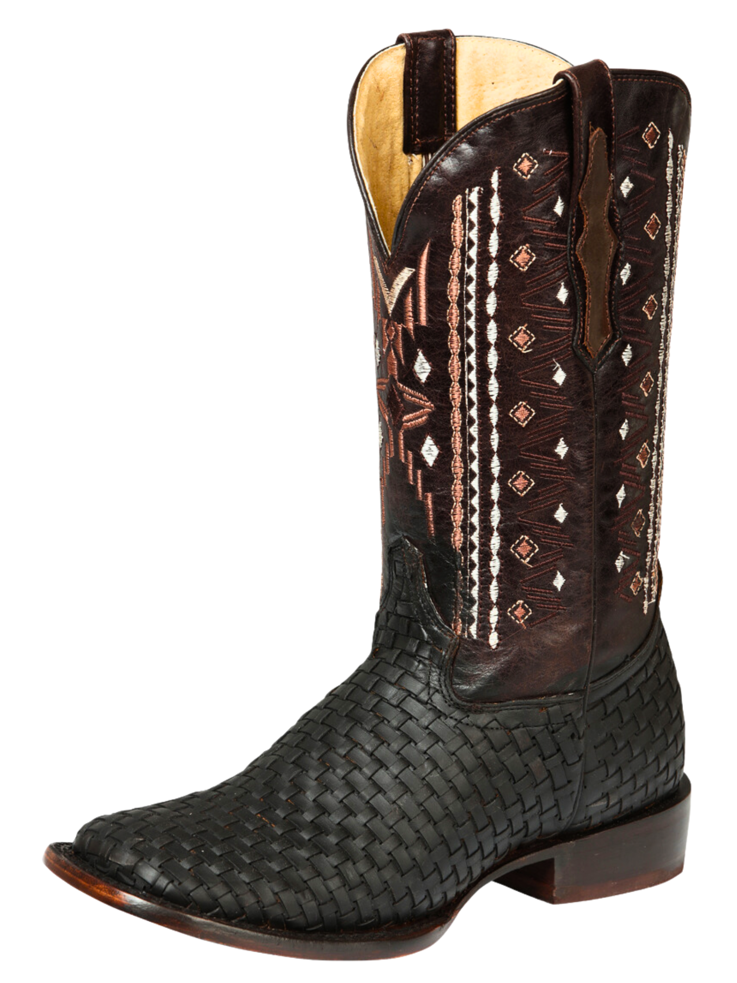 Botas Vaqueras Rodeo Clasicas de Petalillo para Hombre 'El General' - ID: 44861