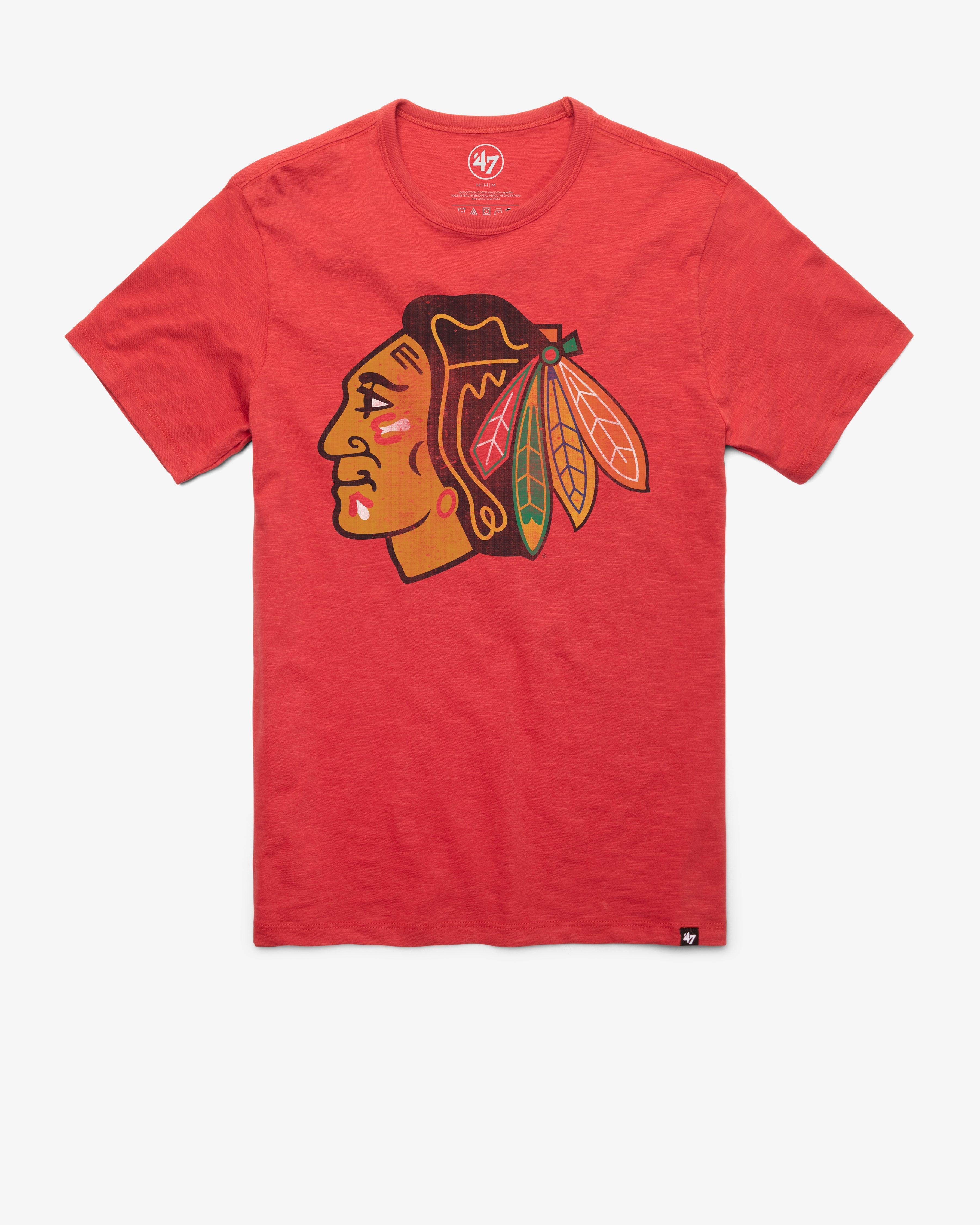 CHICAGO BLACKHAWKS GRIT '47 SCRUM TEE