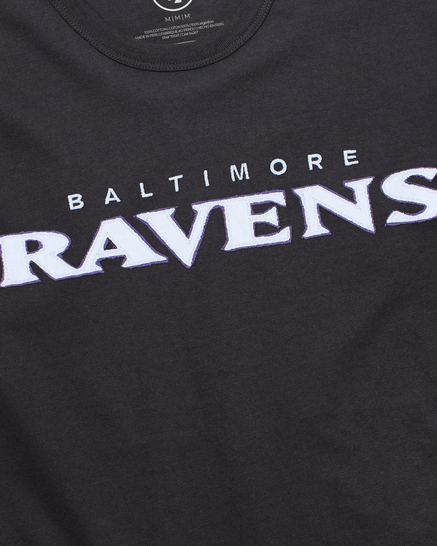 BALTIMORE RAVENS '47 FRANKLIN FIELDHOUSE TEE