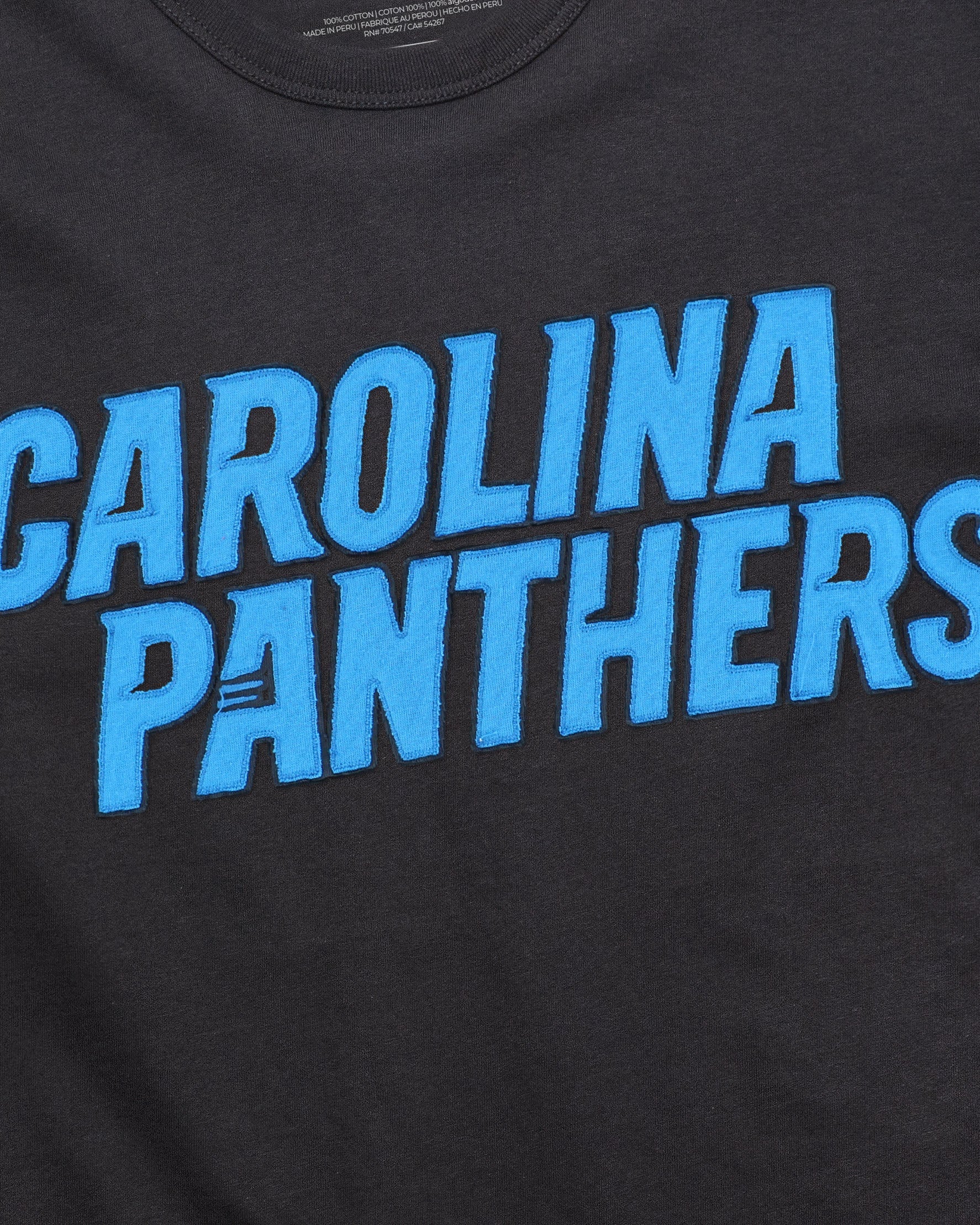 CAROLINA PANTHERS '47 FRANKLIN FIELDHOUSE TEE