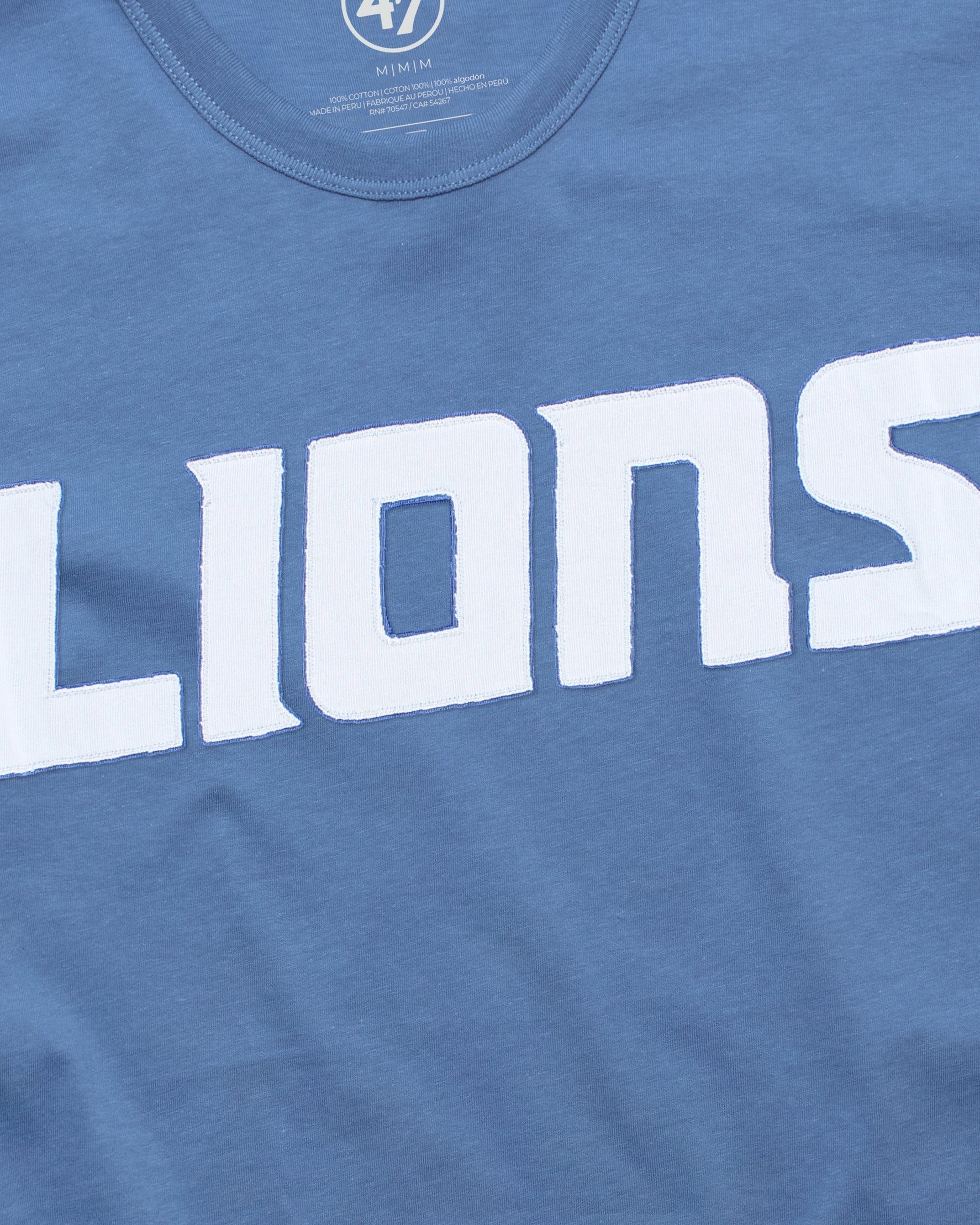 DETROIT LIONS '47 FRANKLIN FIELDHOUSE TEE