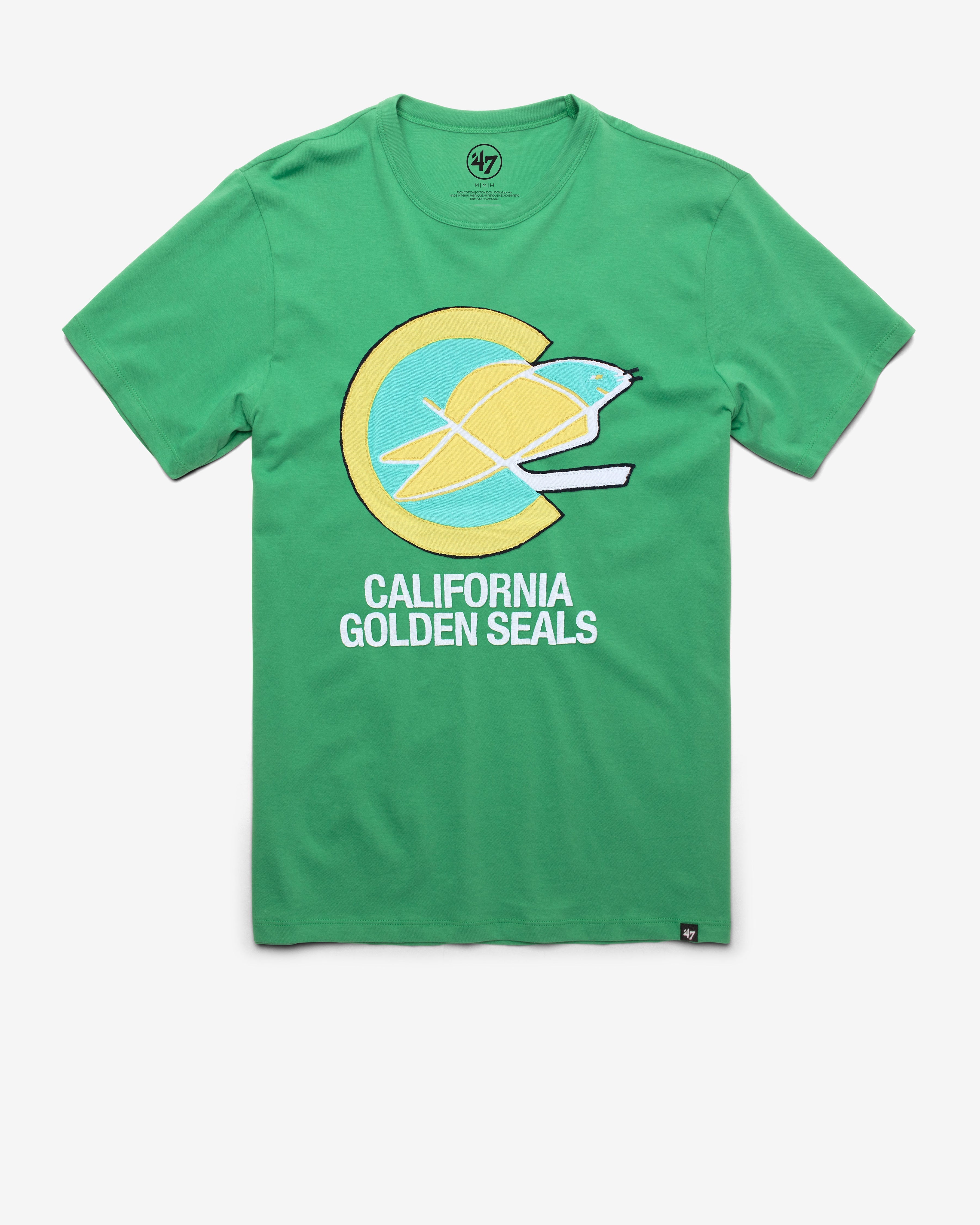 CALIFORNIA GOLDEN SEALS VINTAGE '47 FRANKLIN FIELDHOUSE TEE