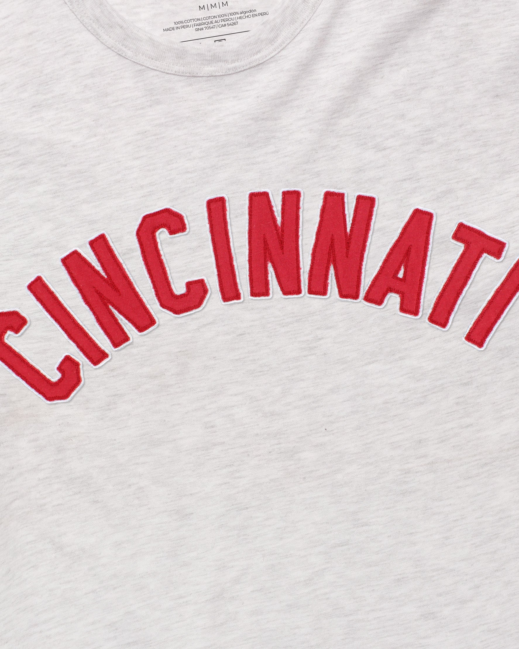 CINCINNATI REDS COOPERSTOWN '47 FRANKLIN FIELDHOUSE TEE