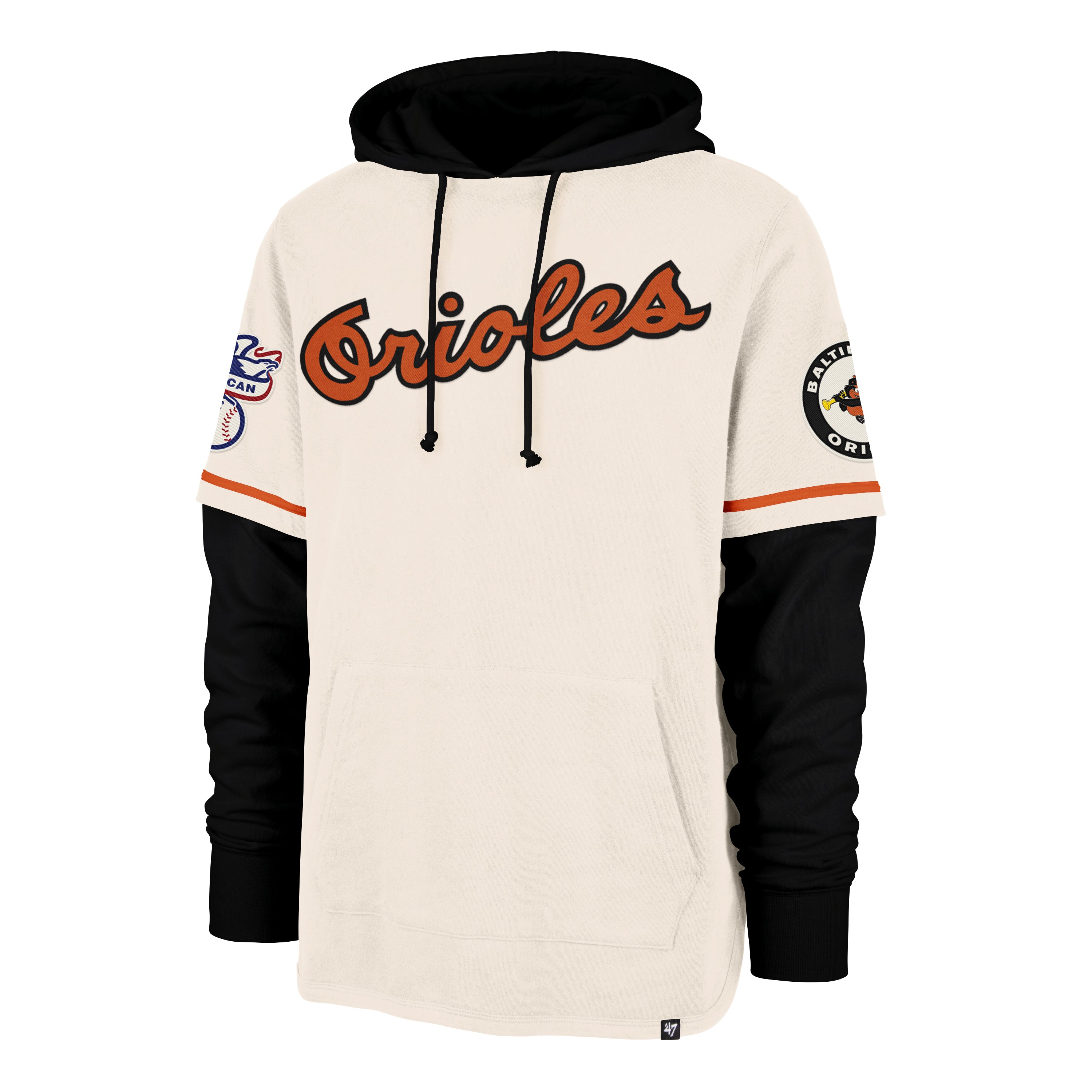 BALTIMORE ORIOLES COOPERSTOWN TRIFECTA '47 SHORTSTOP PULLOVER