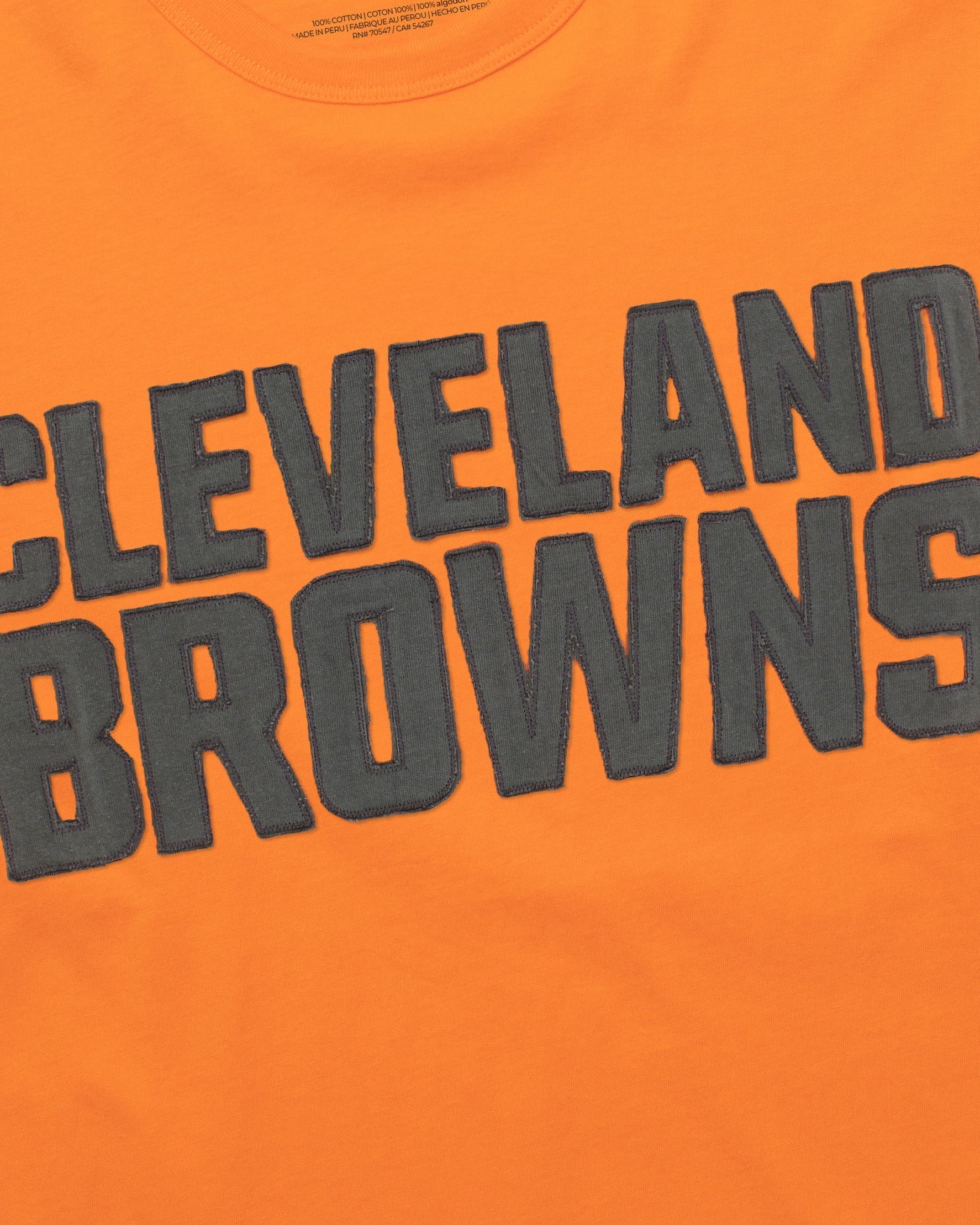 CLEVELAND BROWNS '47 FRANKLIN FIELDHOUSE TEE