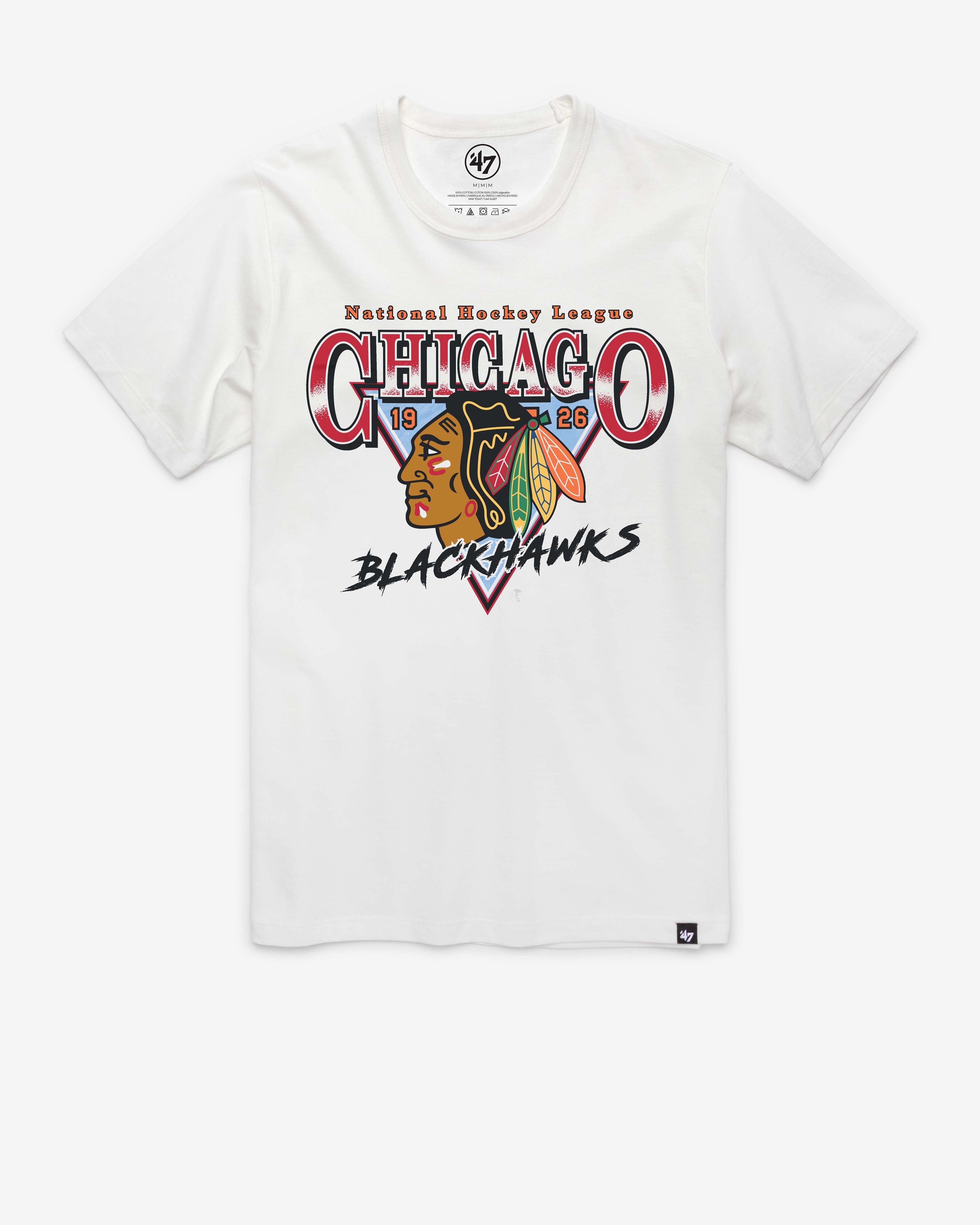 CHICAGO BLACKHAWKS SHARP SHOOTER '47 FRANKLIN TEE
