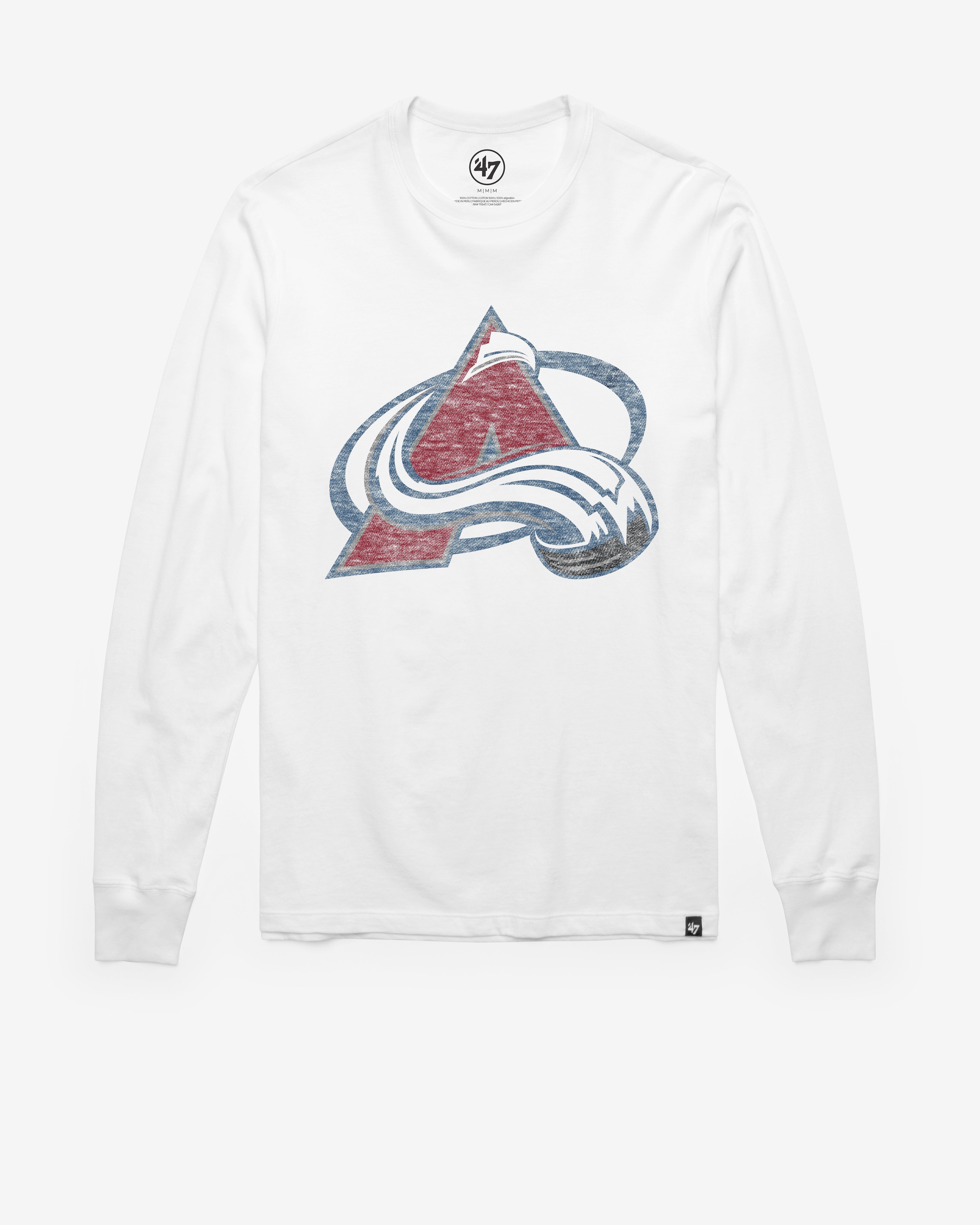 COLORADO AVALANCHE PREMIER '47 FRANKLIN LONG SLEEVE TEE
