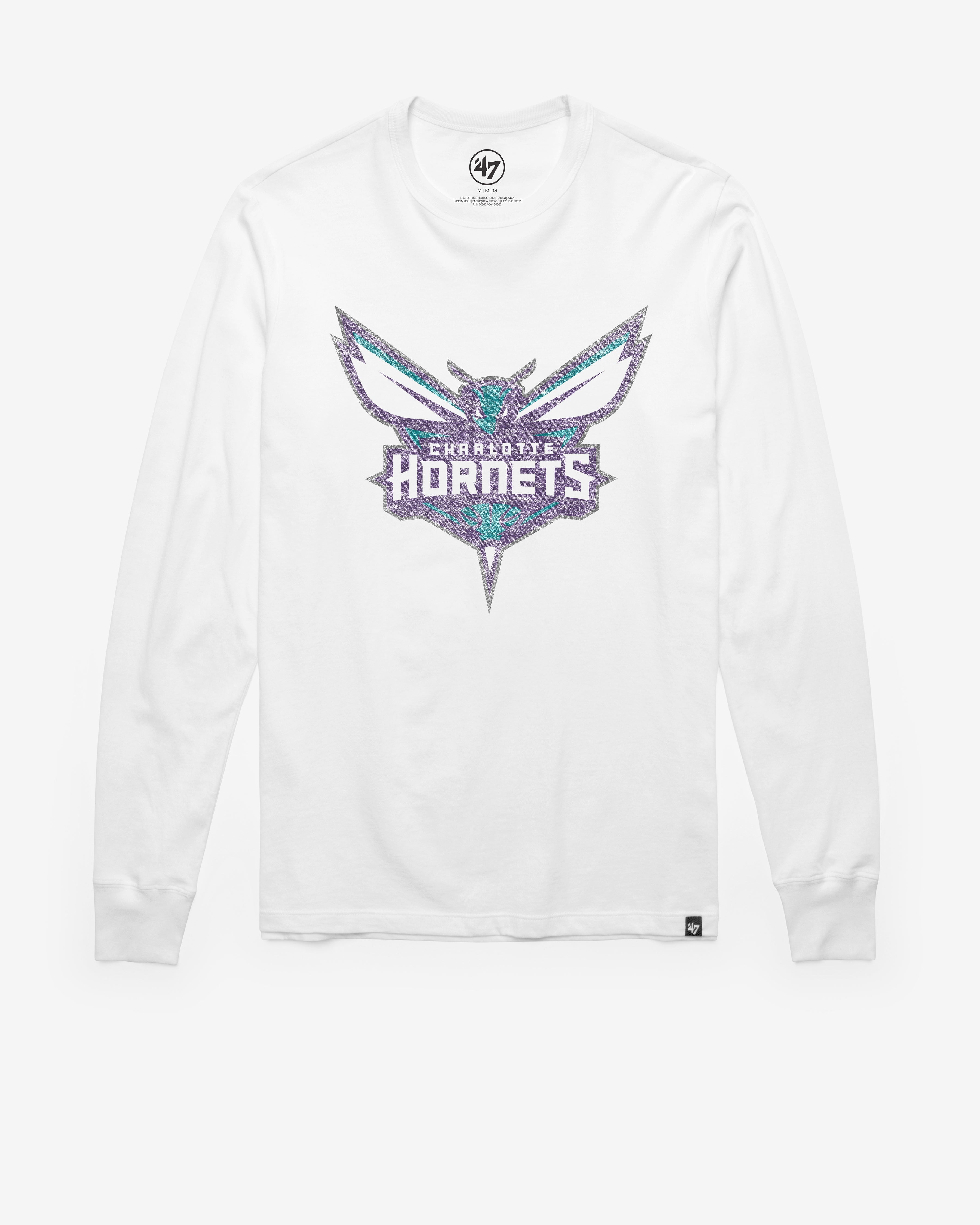 CHARLOTTE HORNETS PREMIER '47 FRANKLIN LONG SLEEVE TEE