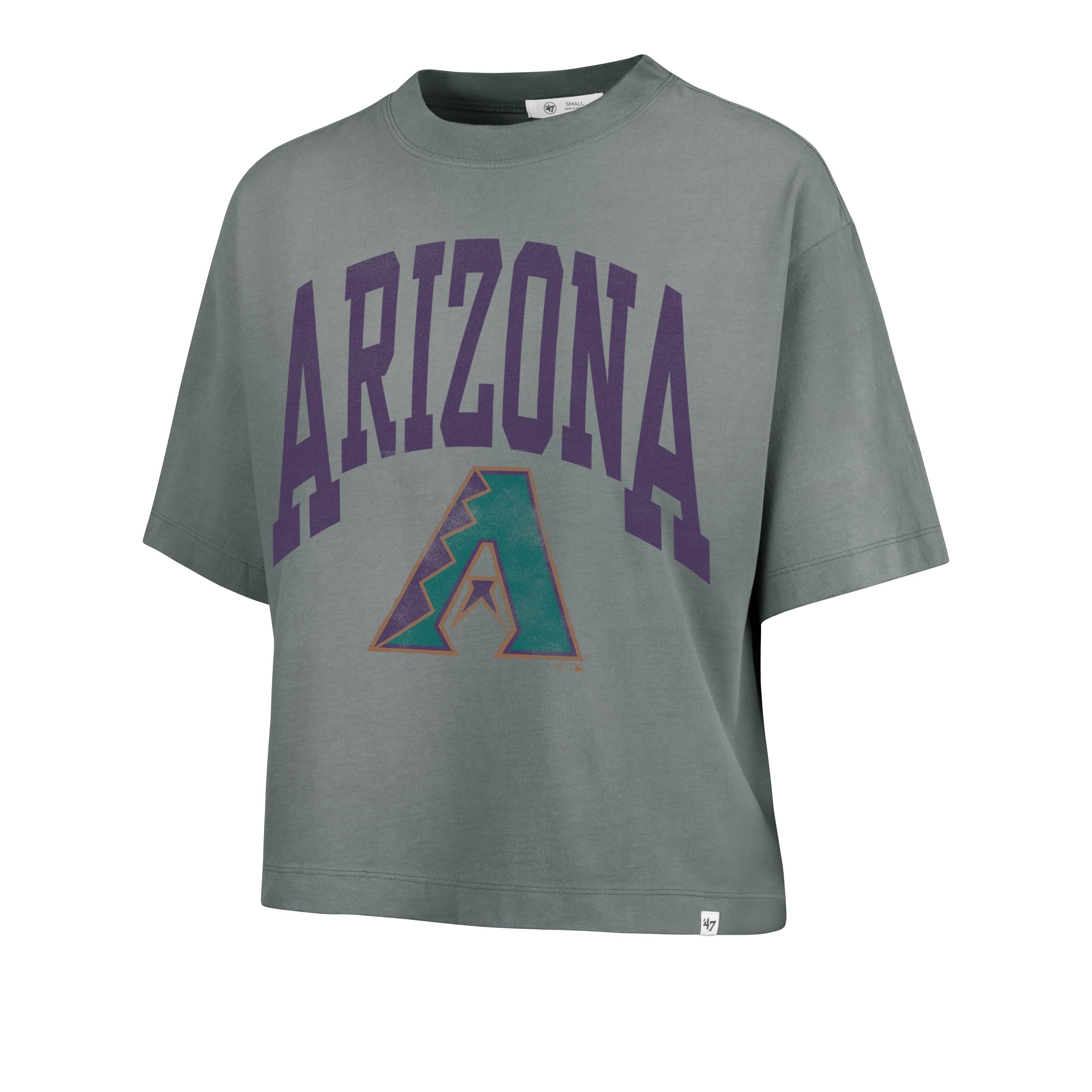 ARIZONA DIAMONDBACKS COOPERSTOWN SHALE '47 MONTAUK CROP TEE WOMENS