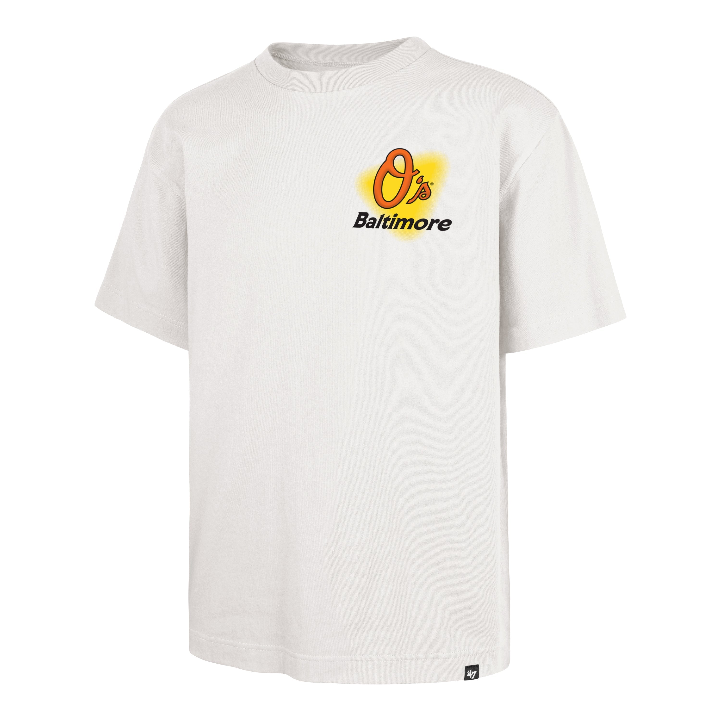 BALTIMORE ORIOLES ALL FIRE '47 FOUNDATION TEE