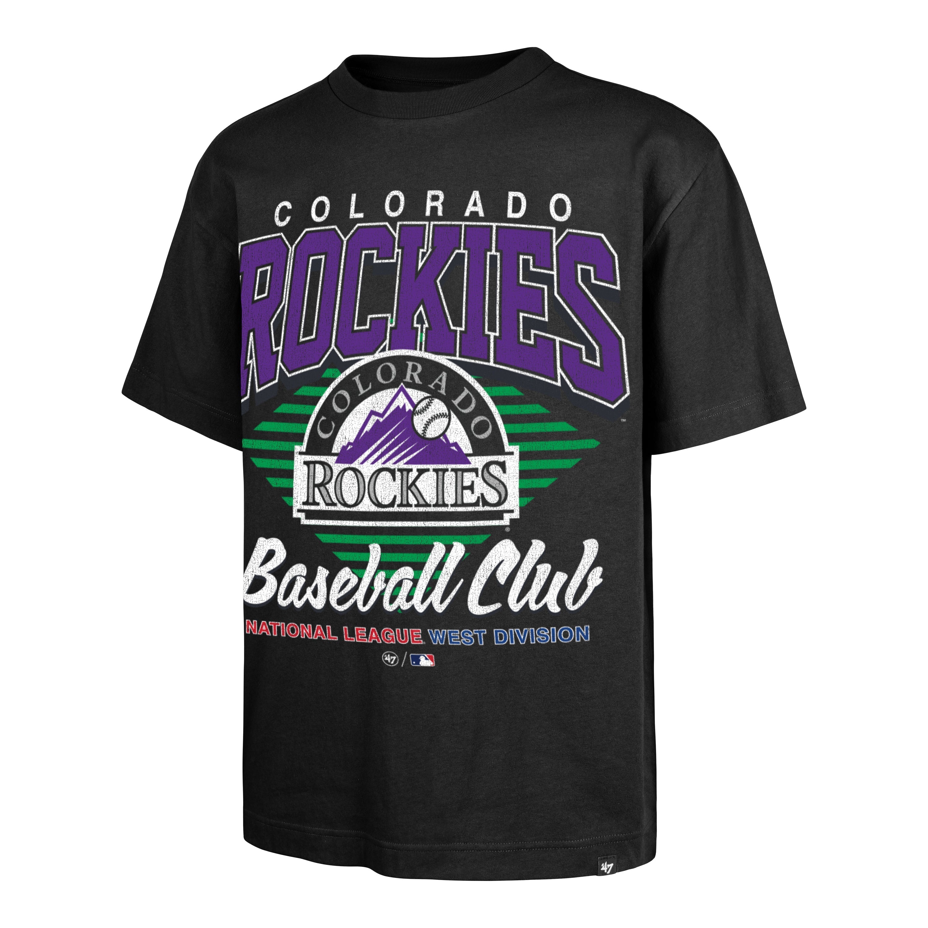 COLORADO ROCKIES COOPERSTOWN EXTENDED PLAY '47 FOUNDATION TEE