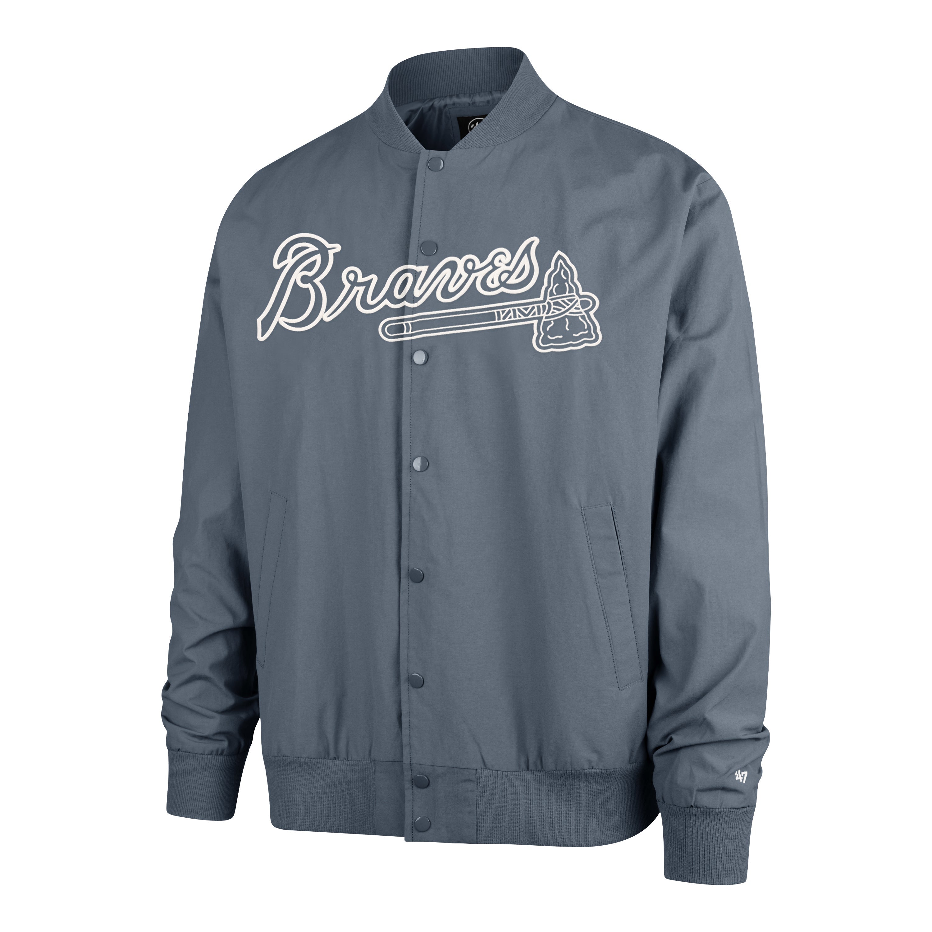 ATLANTA BRAVES TRADEMARK TWILL '47 BOMBER