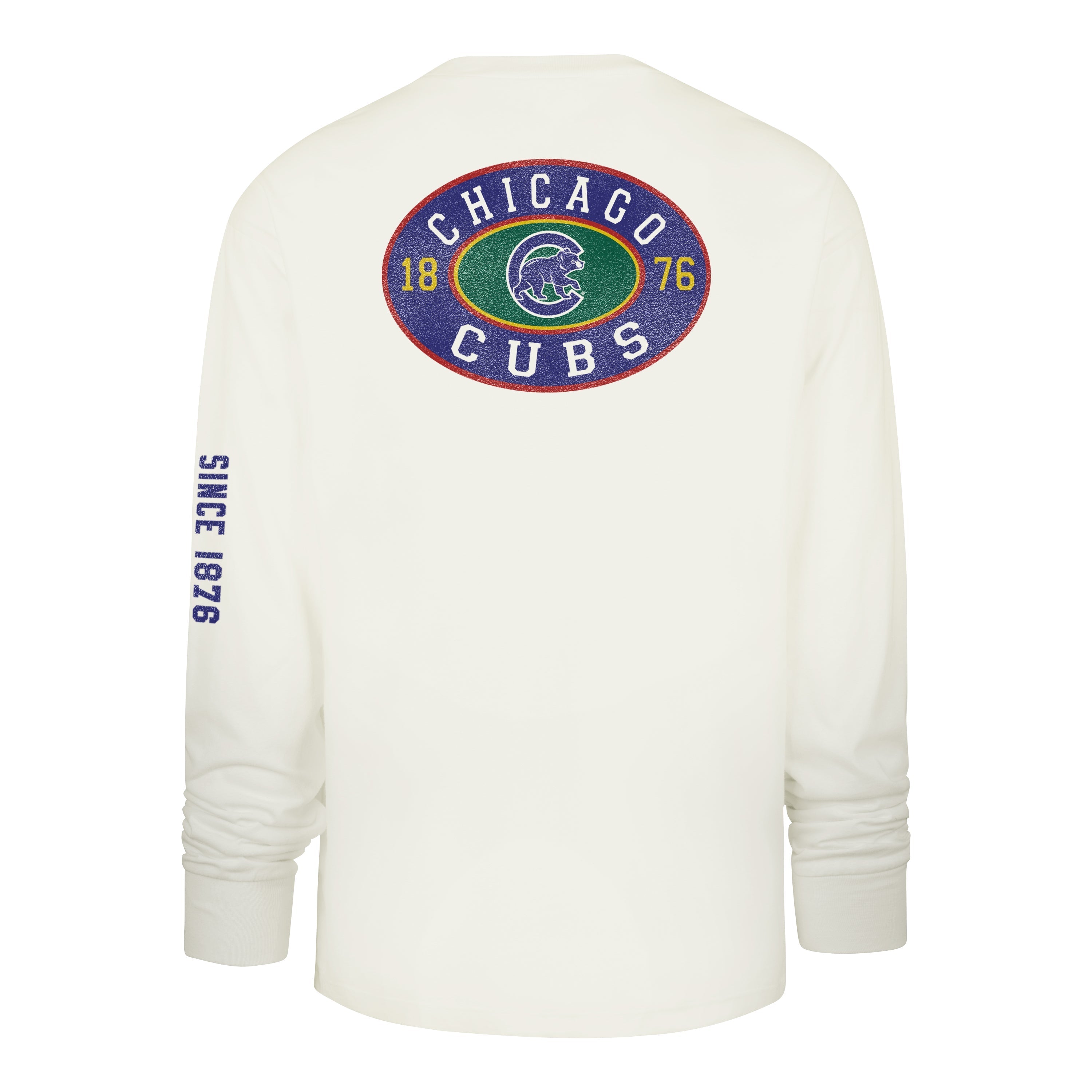 CHICAGO CUBS TIDE SWEEP MONTAUK '47 FOUNDATION LONG SLEEVE TEE