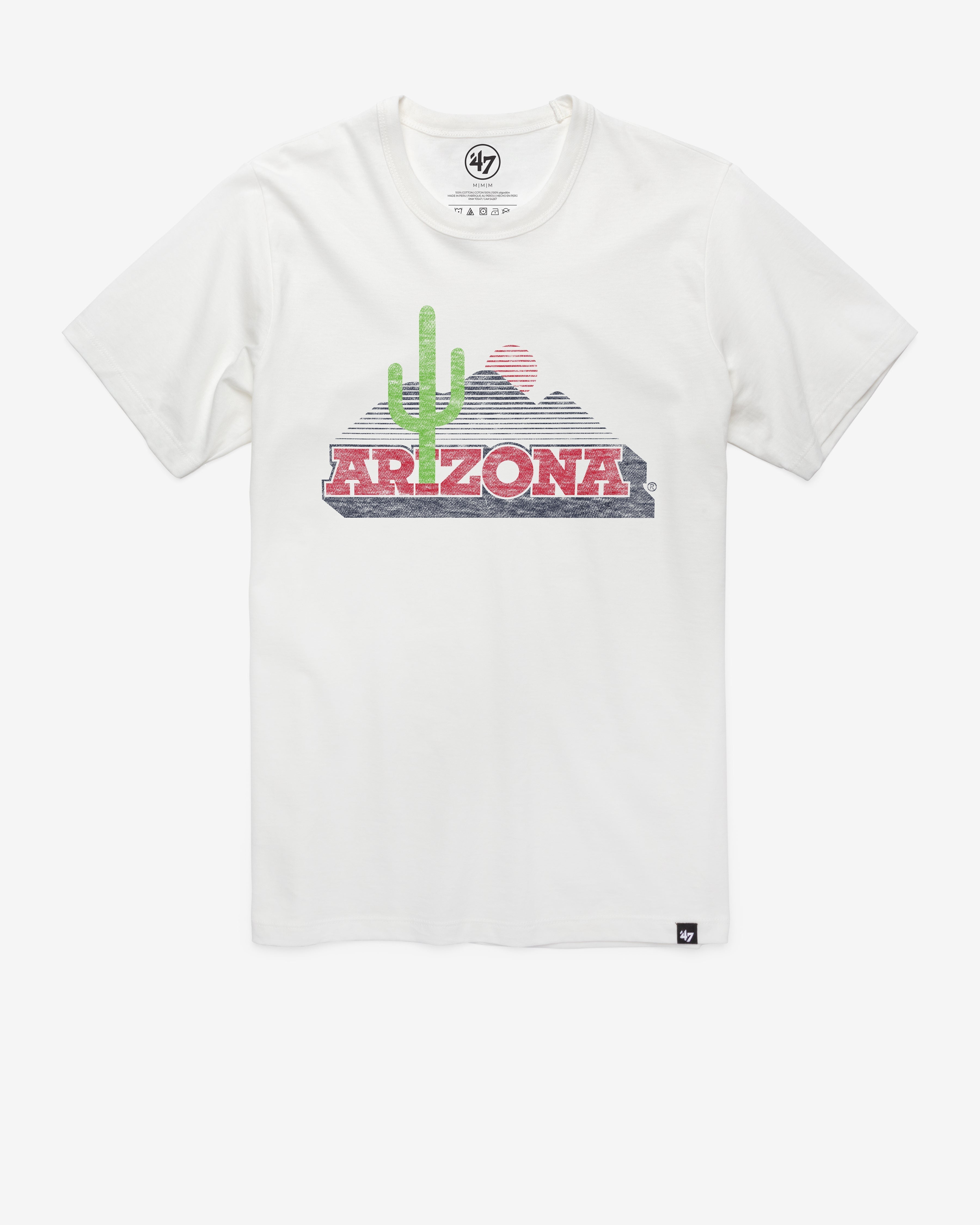 ARIZONA WILDCATS CACTUS VINTAGE PREMIER '47 FRANKLIN TEE