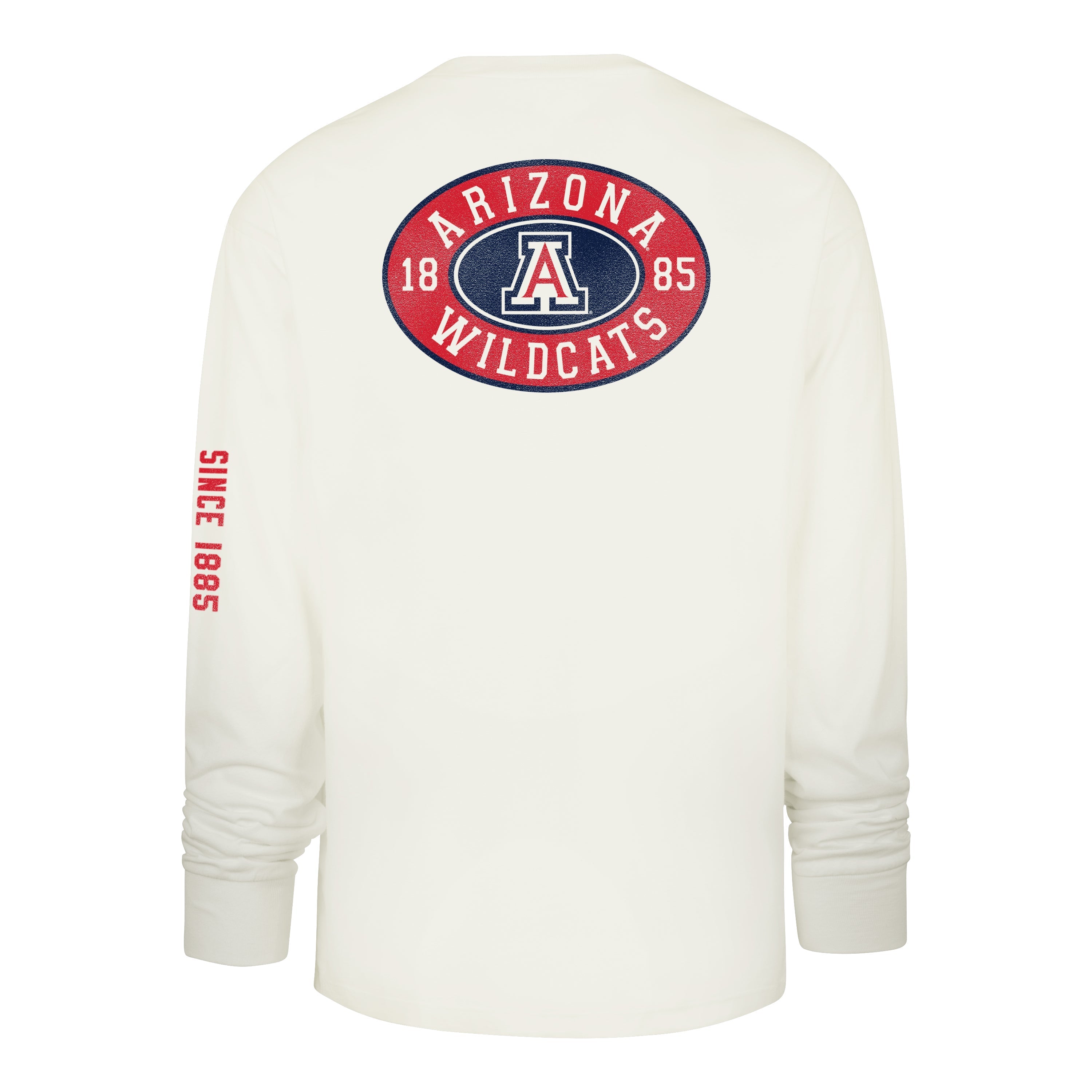 ARIZONA WILDCATS TIDE SWEEP MONTAUK '47 FOUNDATION LONG SLEEVE TEE