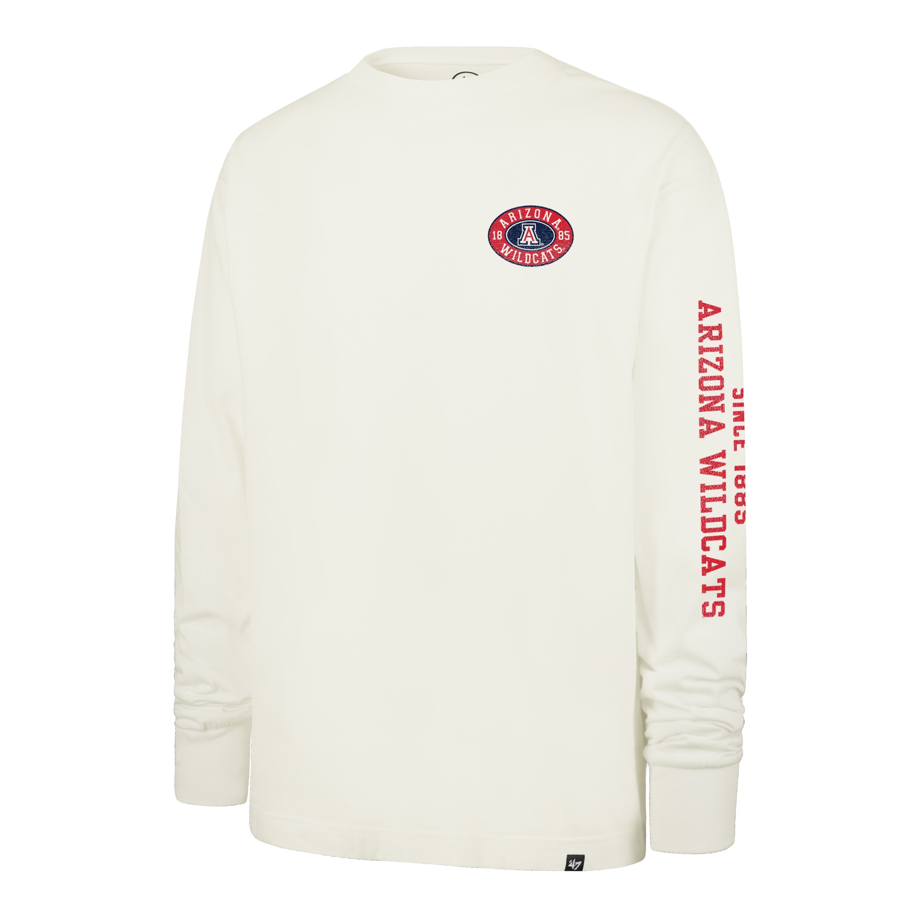ARIZONA WILDCATS TIDE SWEEP MONTAUK '47 FOUNDATION LONG SLEEVE TEE