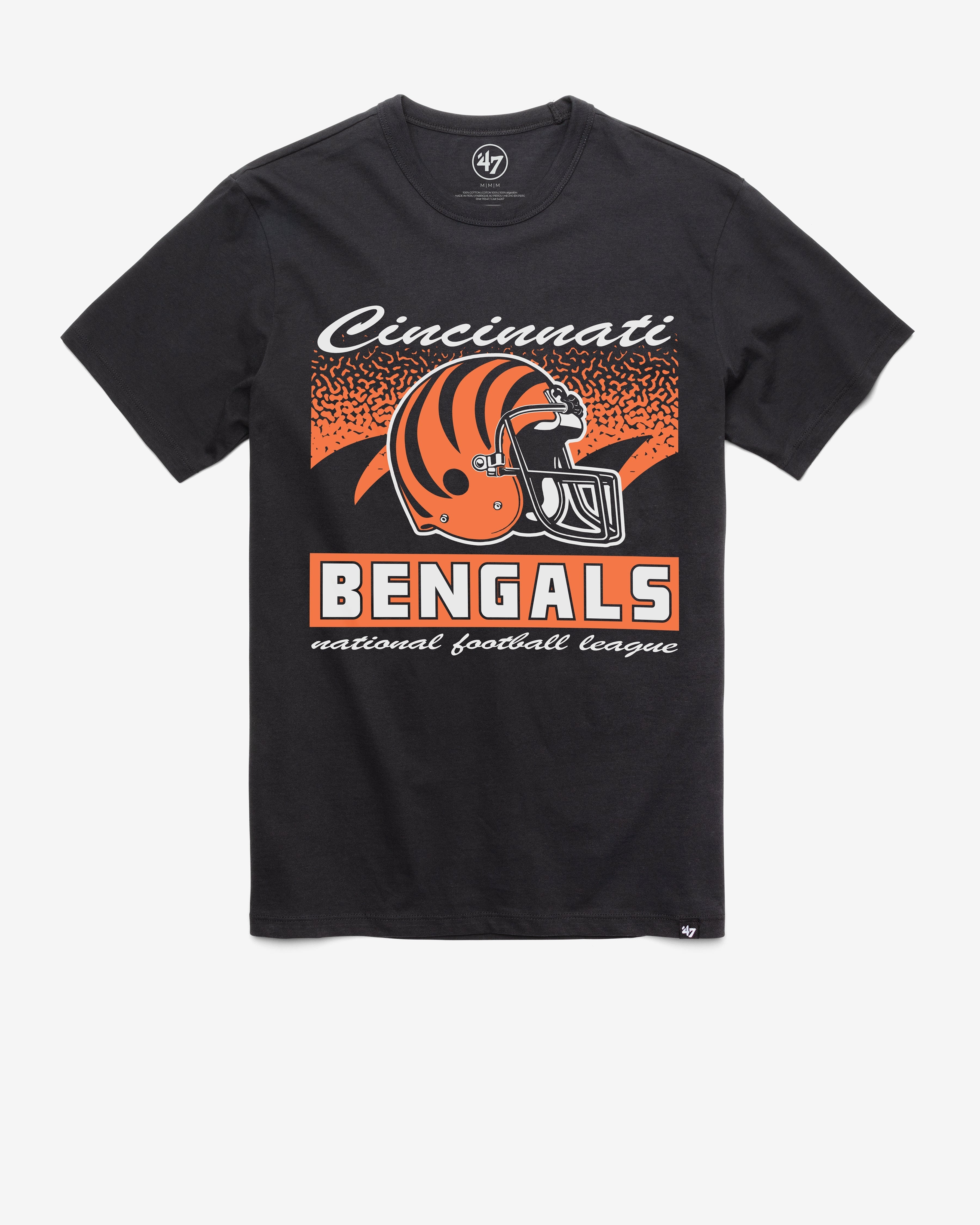 CINCINNATI BENGALS HISTORIC WAVER '47 FRANKLIN TEE