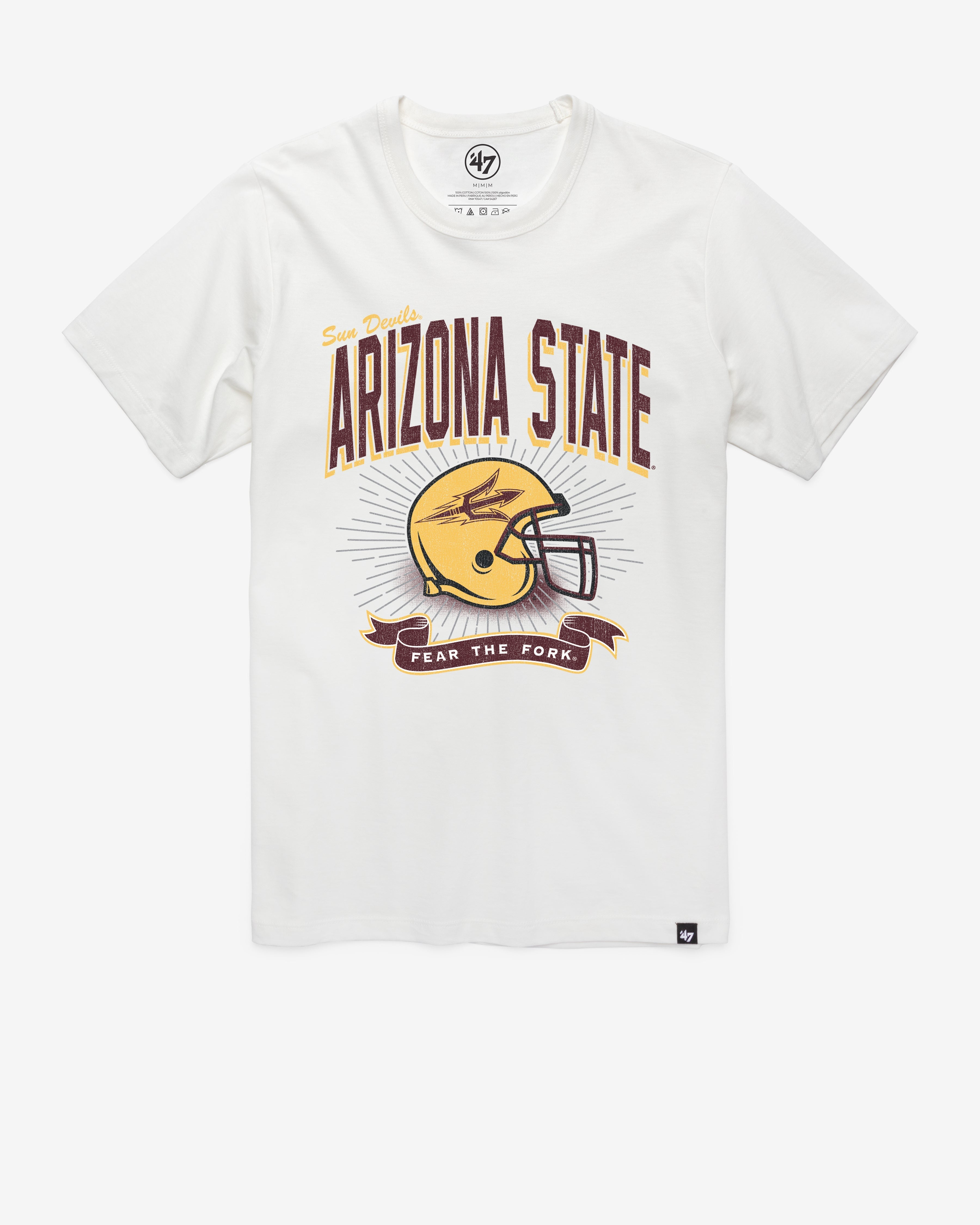 ARIZONA STATE SUN DEVILS ASU '47 PRIME PLAY FRANKLIN TEE