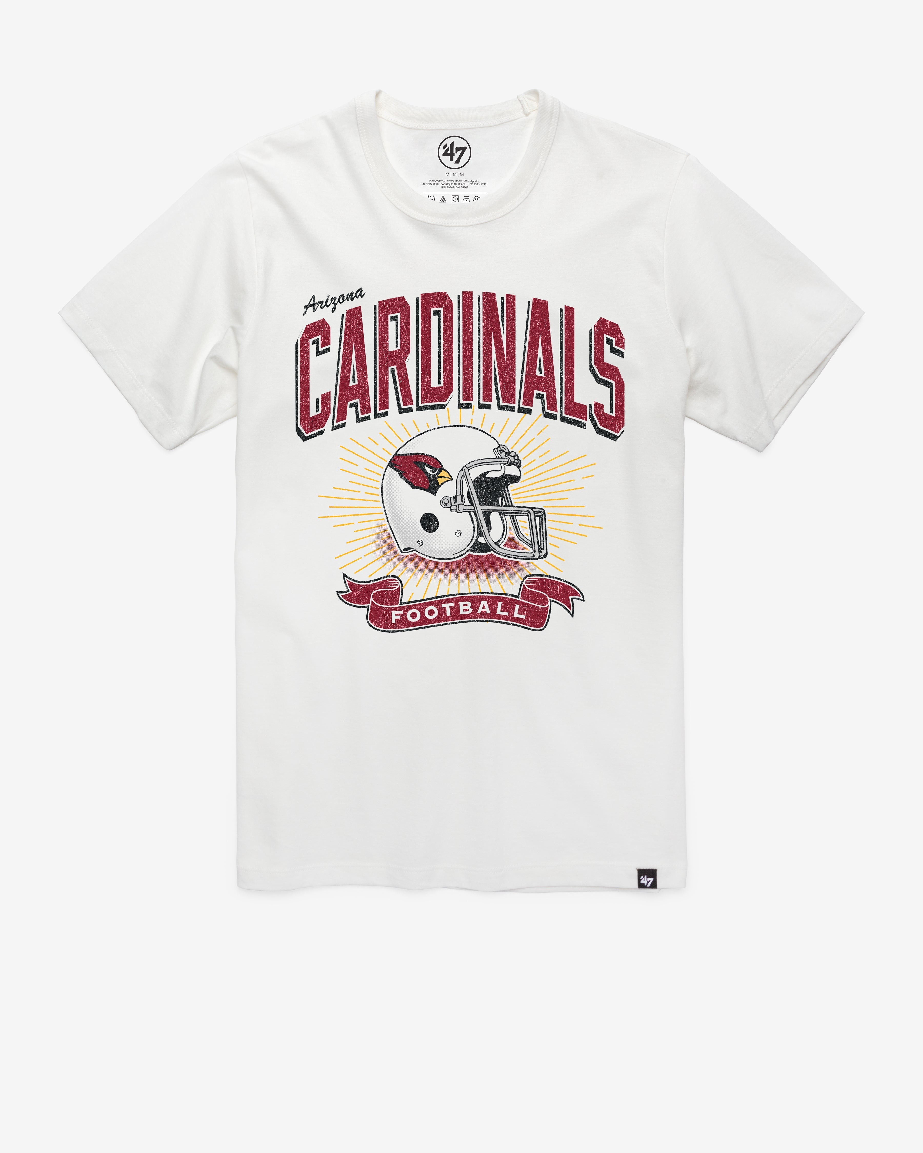 ARIZONA CARDINALS HISTORIC PRIME PLAY '47 FRANKLIN TEE