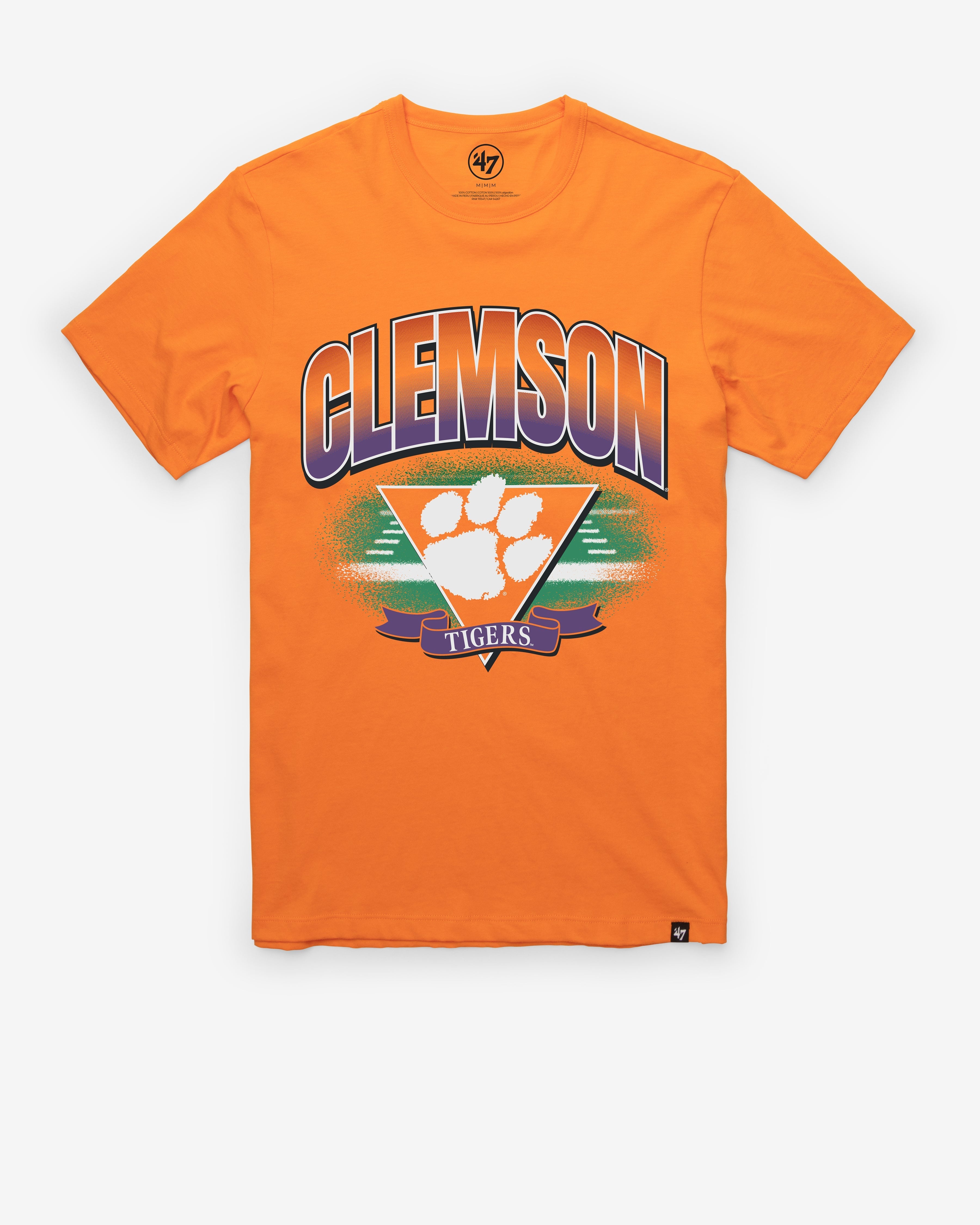 CLEMSON TIGERS ARENA FADE '47 FRANKLIN TEE