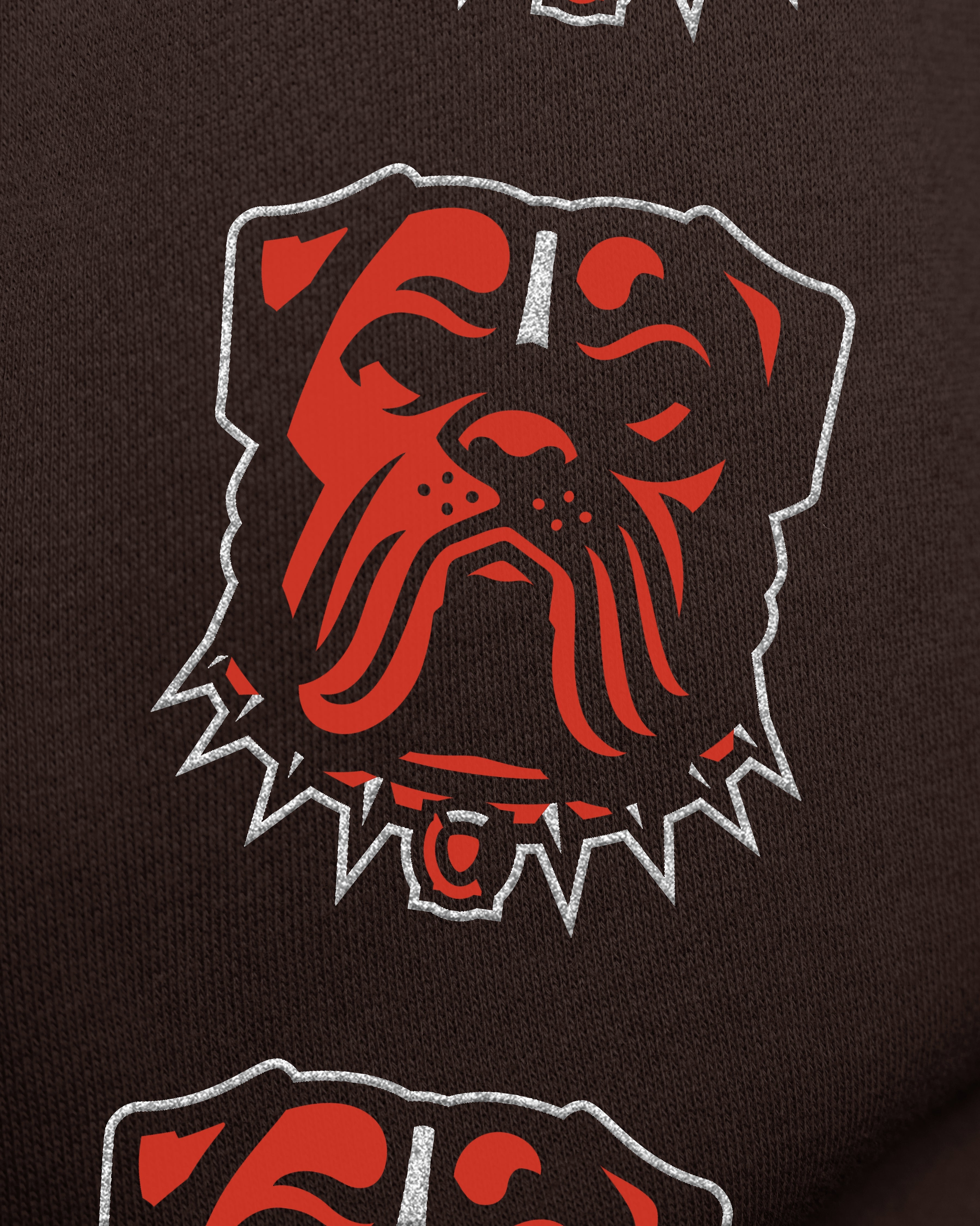 CLEVELAND BROWNS GO BIG '47 OVERSIZED CREW WOMENS