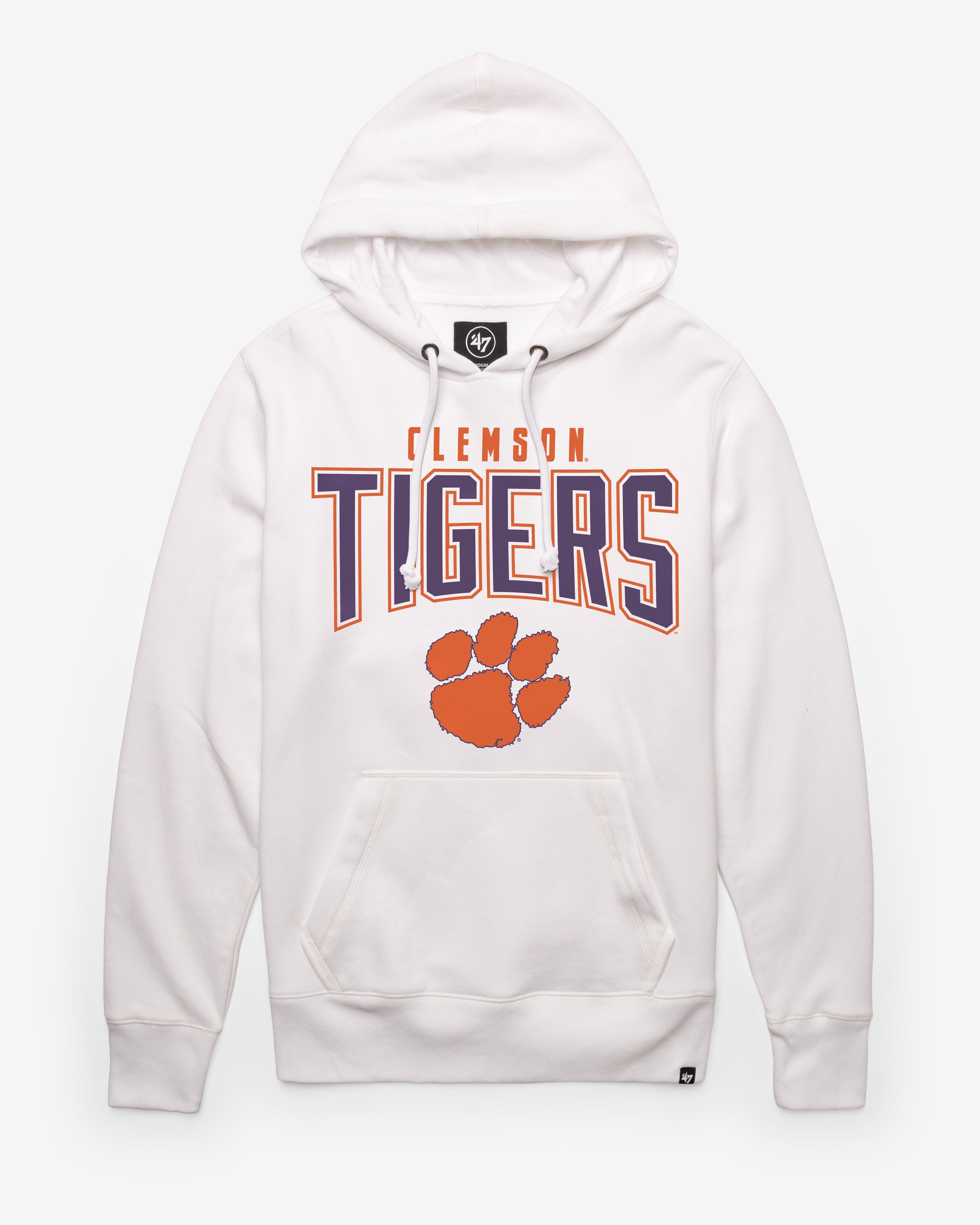 CLEMSON TIGERS TEAM ELEMENTS ARCH '47 HEADLINE HOOD