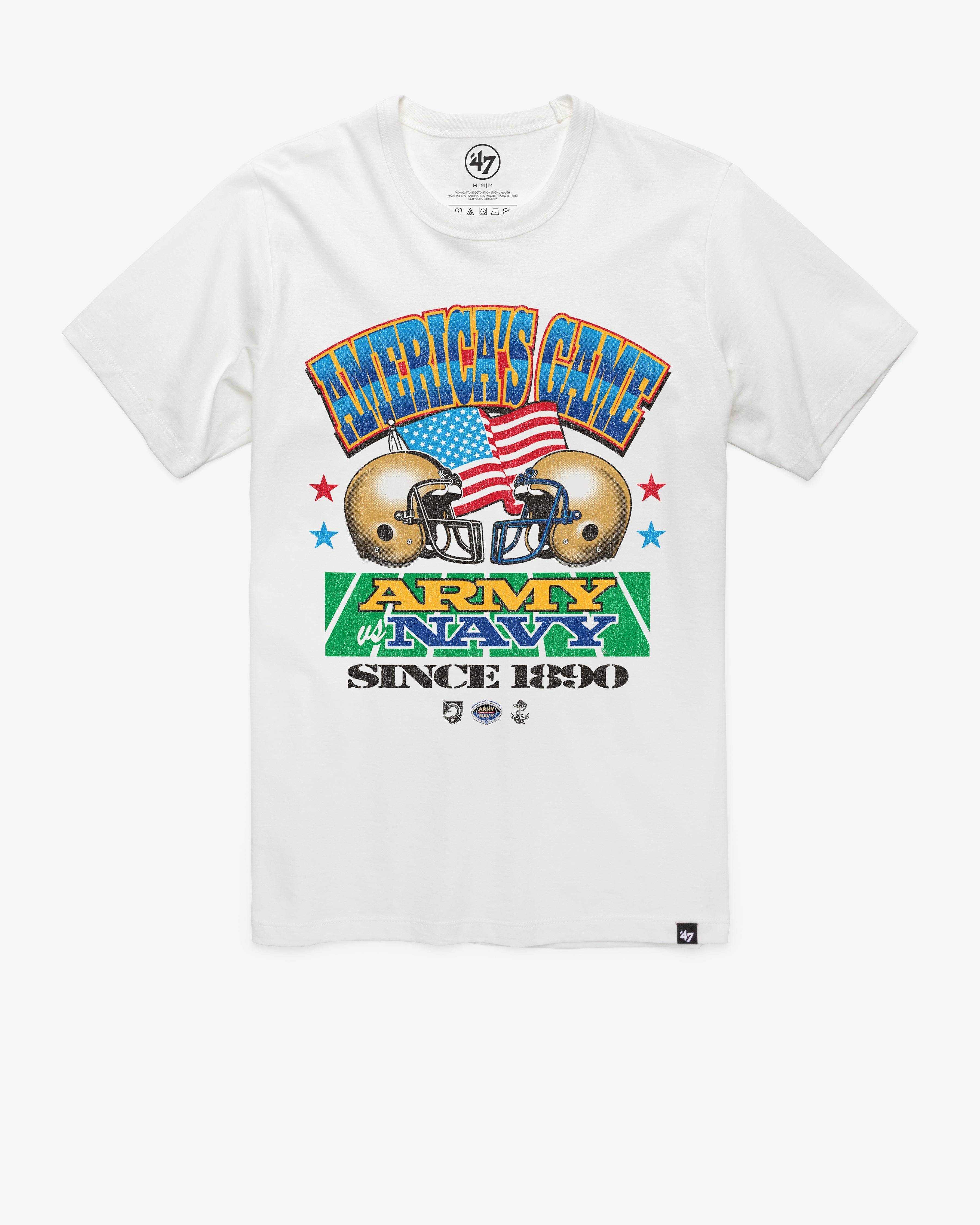 ARMY / NAVY GAME DUELING NCAA '47 FRANKLIN TEE