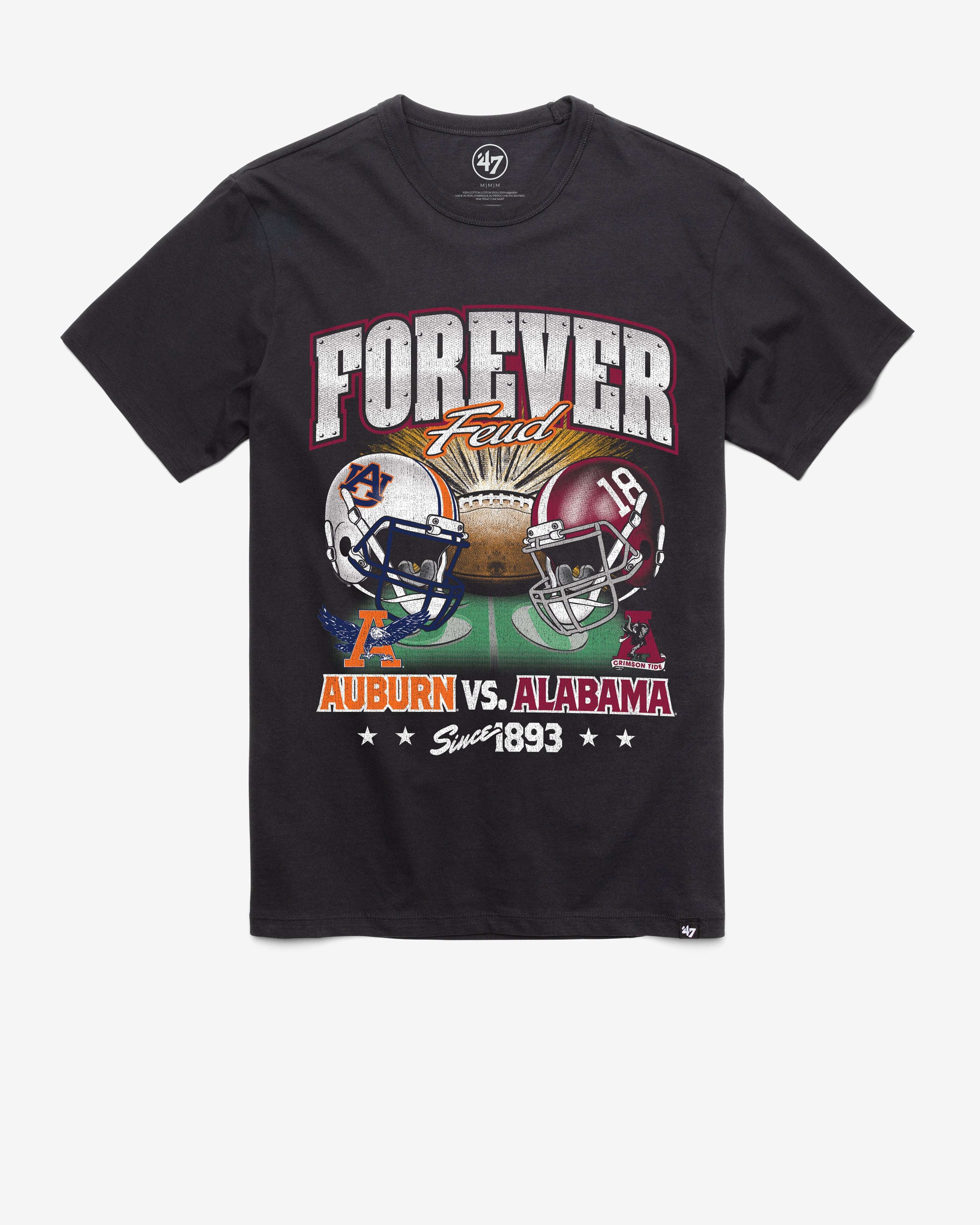 AUBURN / ALABAMA IRON BOWL DUELING NCAA '47 FRANKLIN TEE