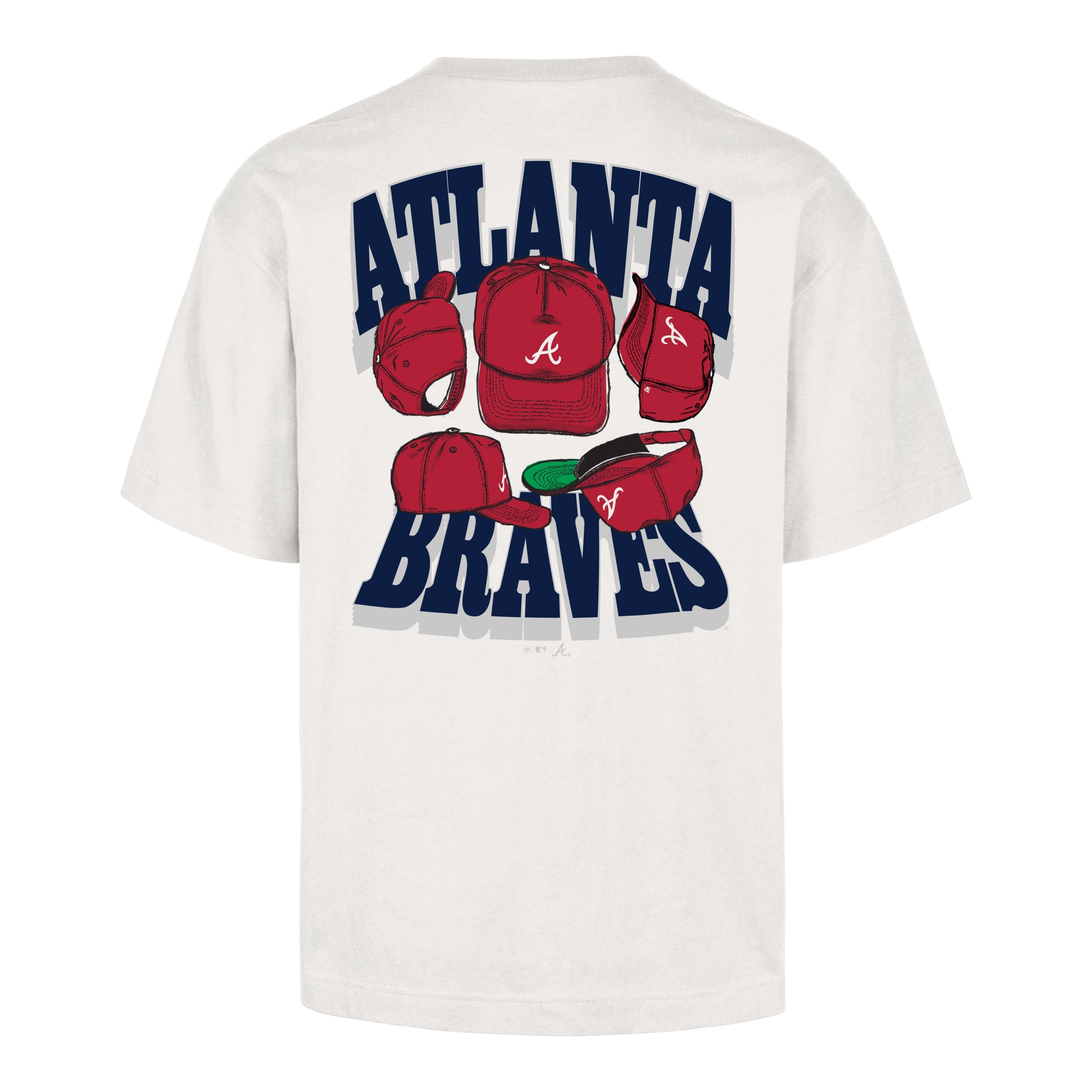 ATLANTA BRAVES CAP SHADOW '47 FOUNDATION TEE