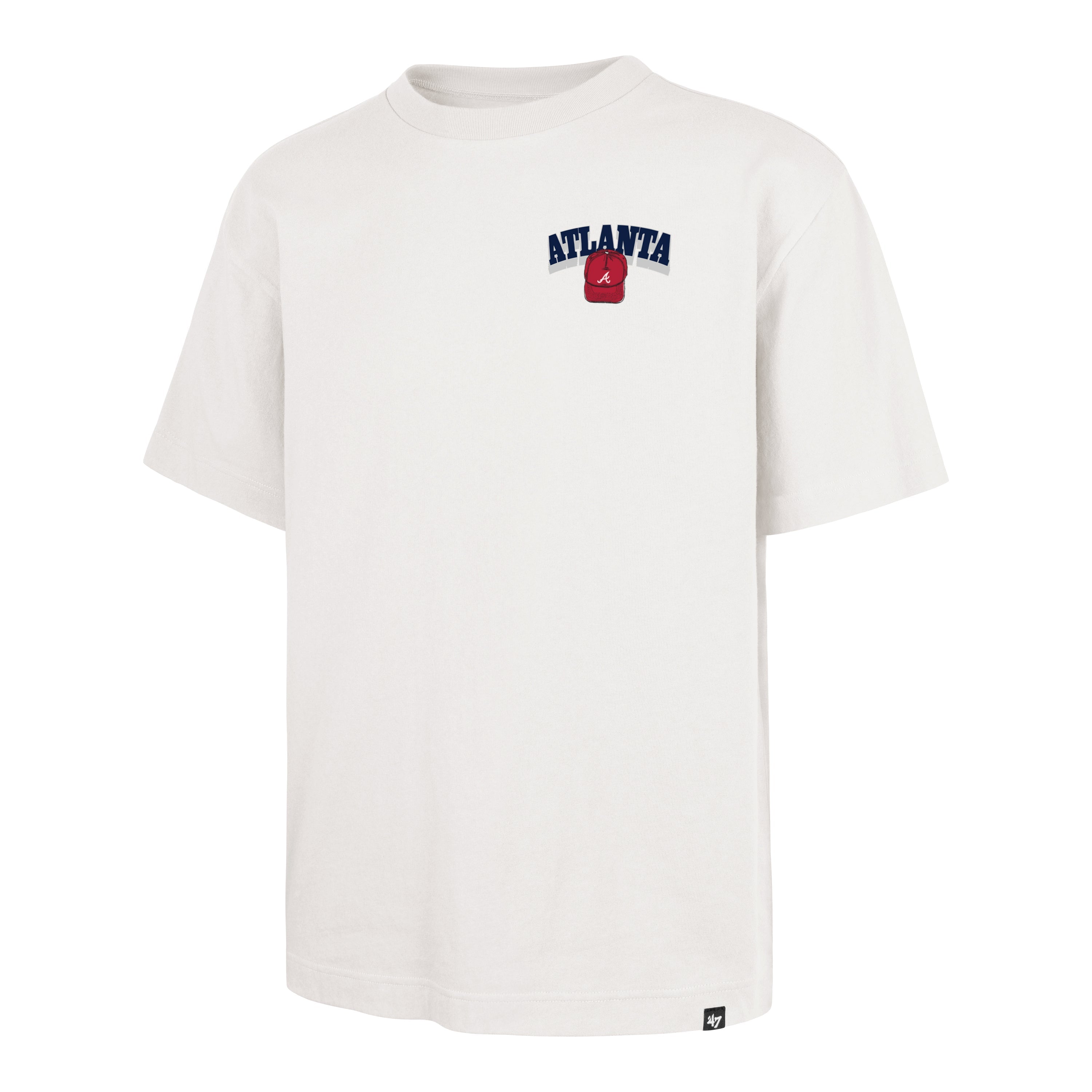 ATLANTA BRAVES CAP SHADOW '47 FOUNDATION TEE