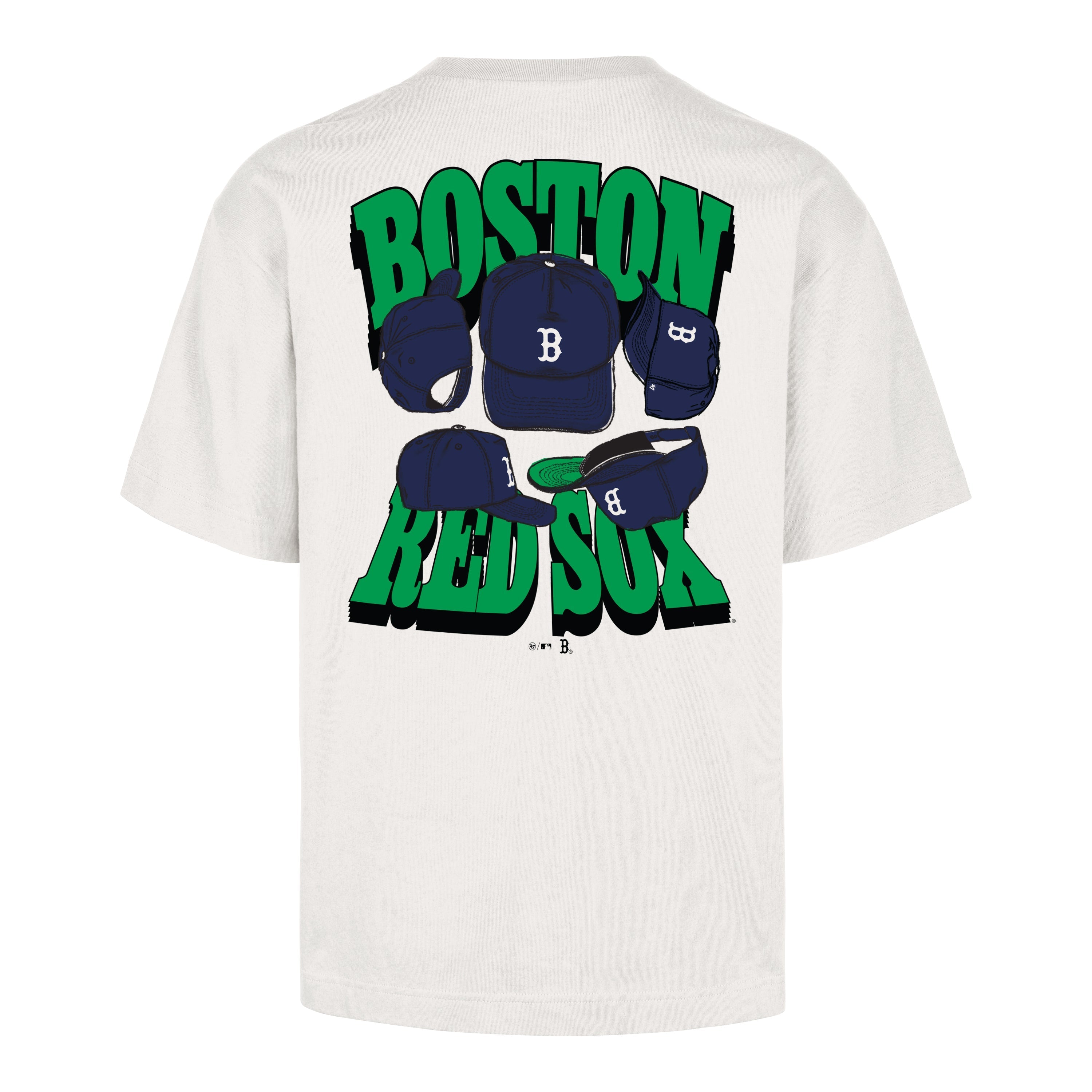 BOSTON RED SOX CAP SHADOW '47 FOUNDATION TEE