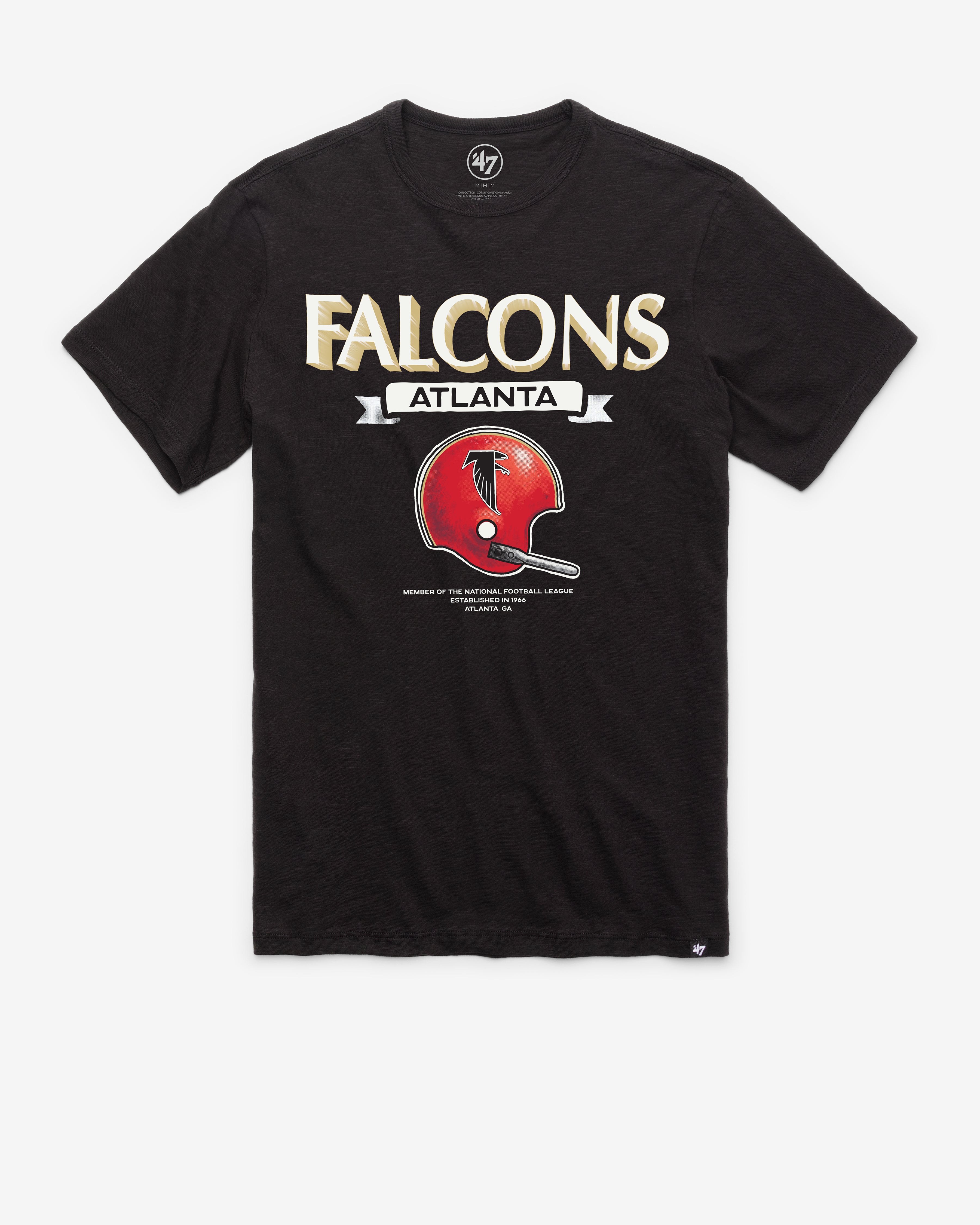 ATLANTA FALCONS HISTORIC LONG HAUL '47 SCRUM TEE