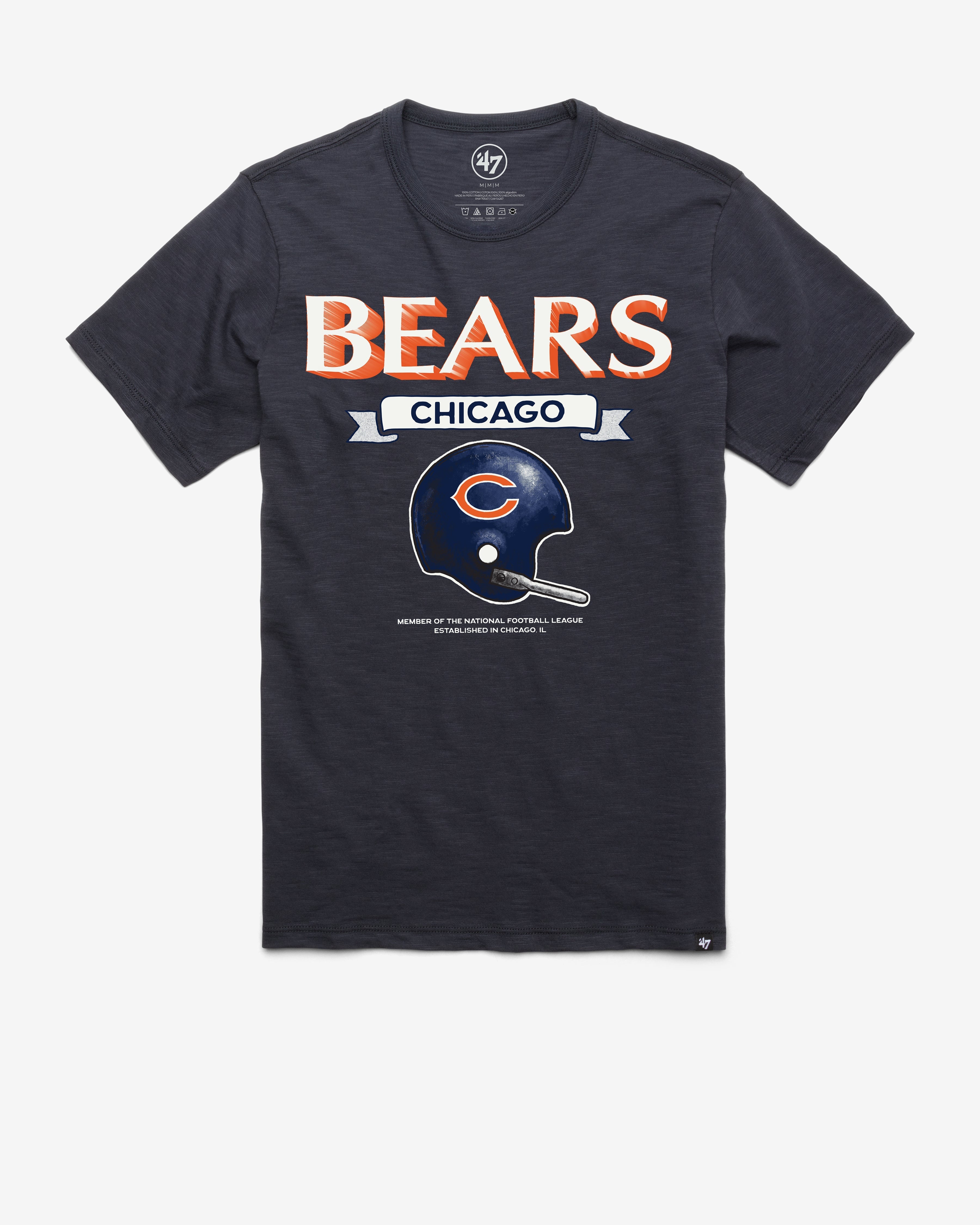 CHICAGO BEARS HISTORIC LONG HAUL '47 SCRUM TEE