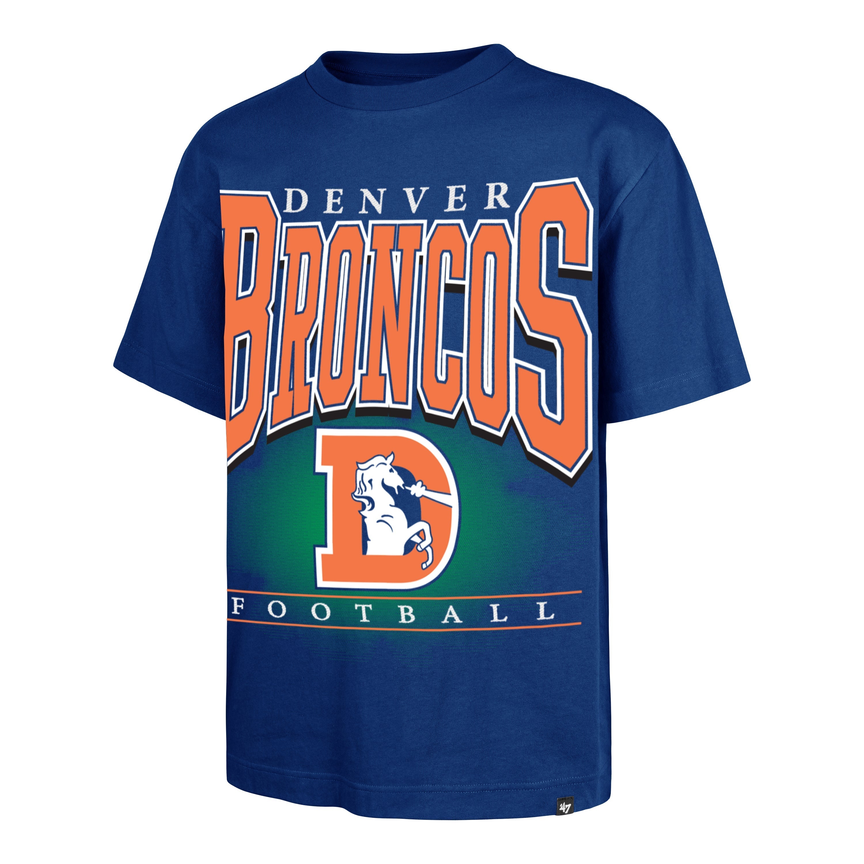 DENVER BRONCOS HISTORIC HOT CORNER '47 FOUNDATION TEE