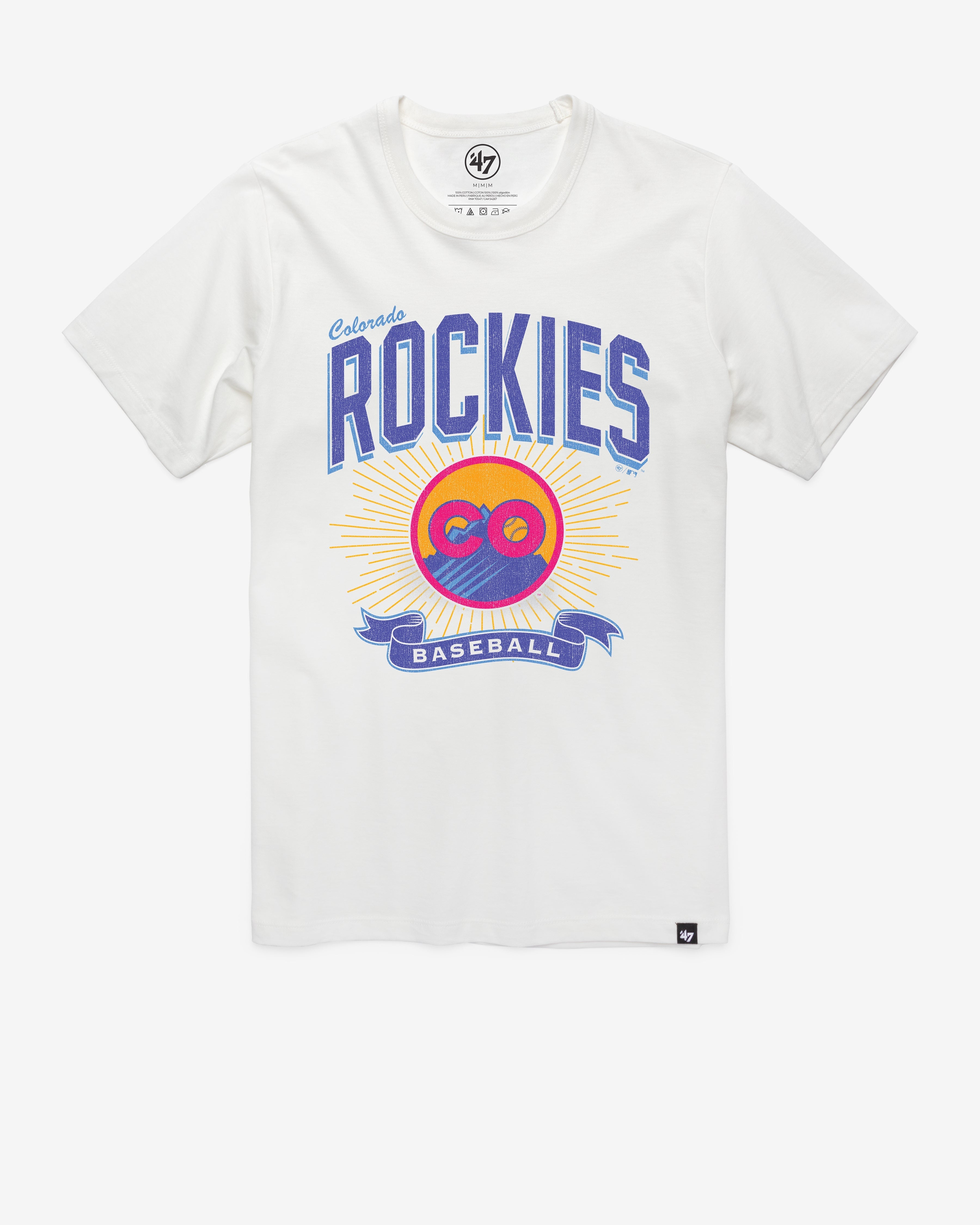 COLORADO ROCKIES CITY CONNECT PRIME PLAY '47 FRANKLIN TEE