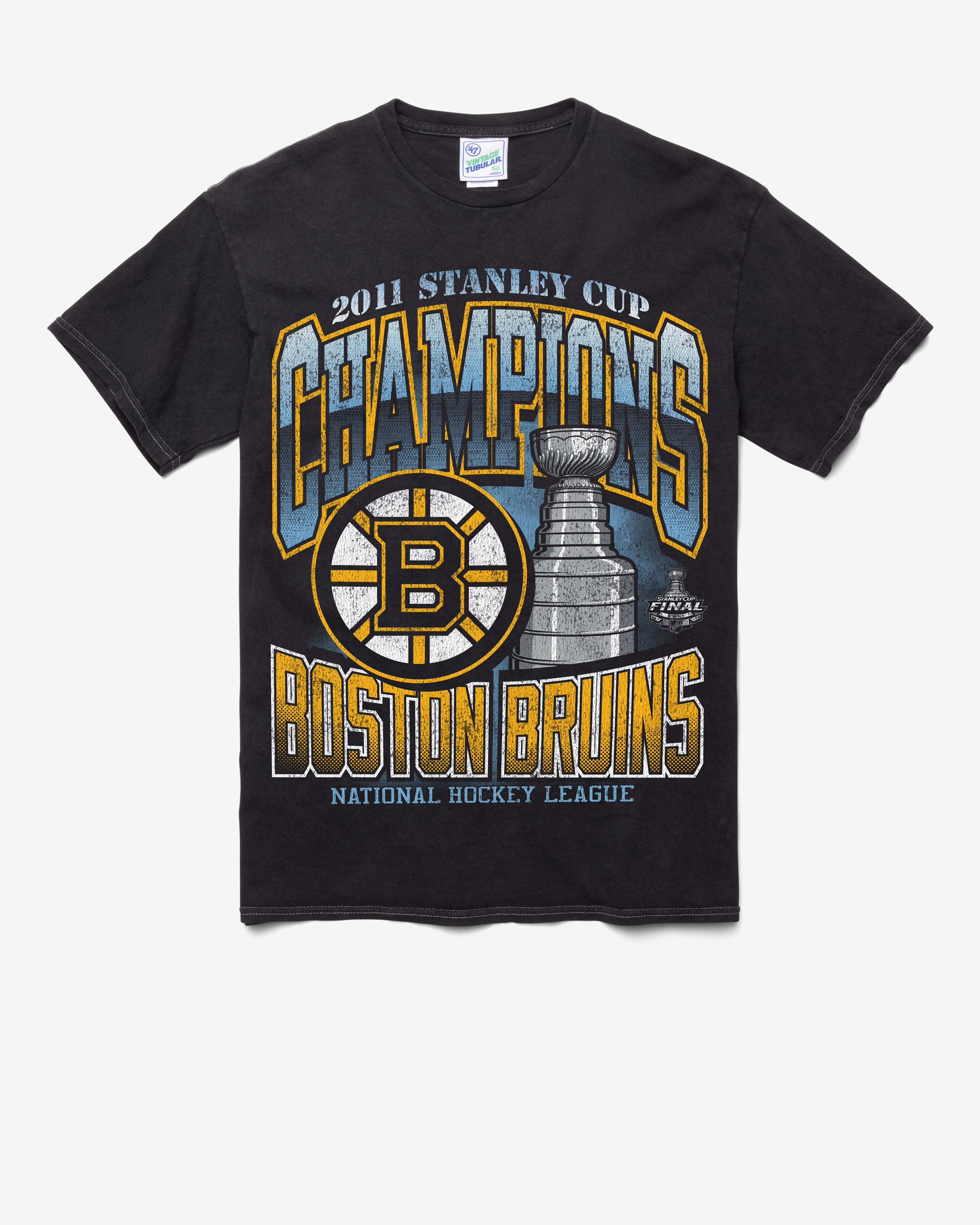 BOSTON BRUINS VINTAGE STANLEY LOCKER VINTAGE '47 TUBULAR TEE