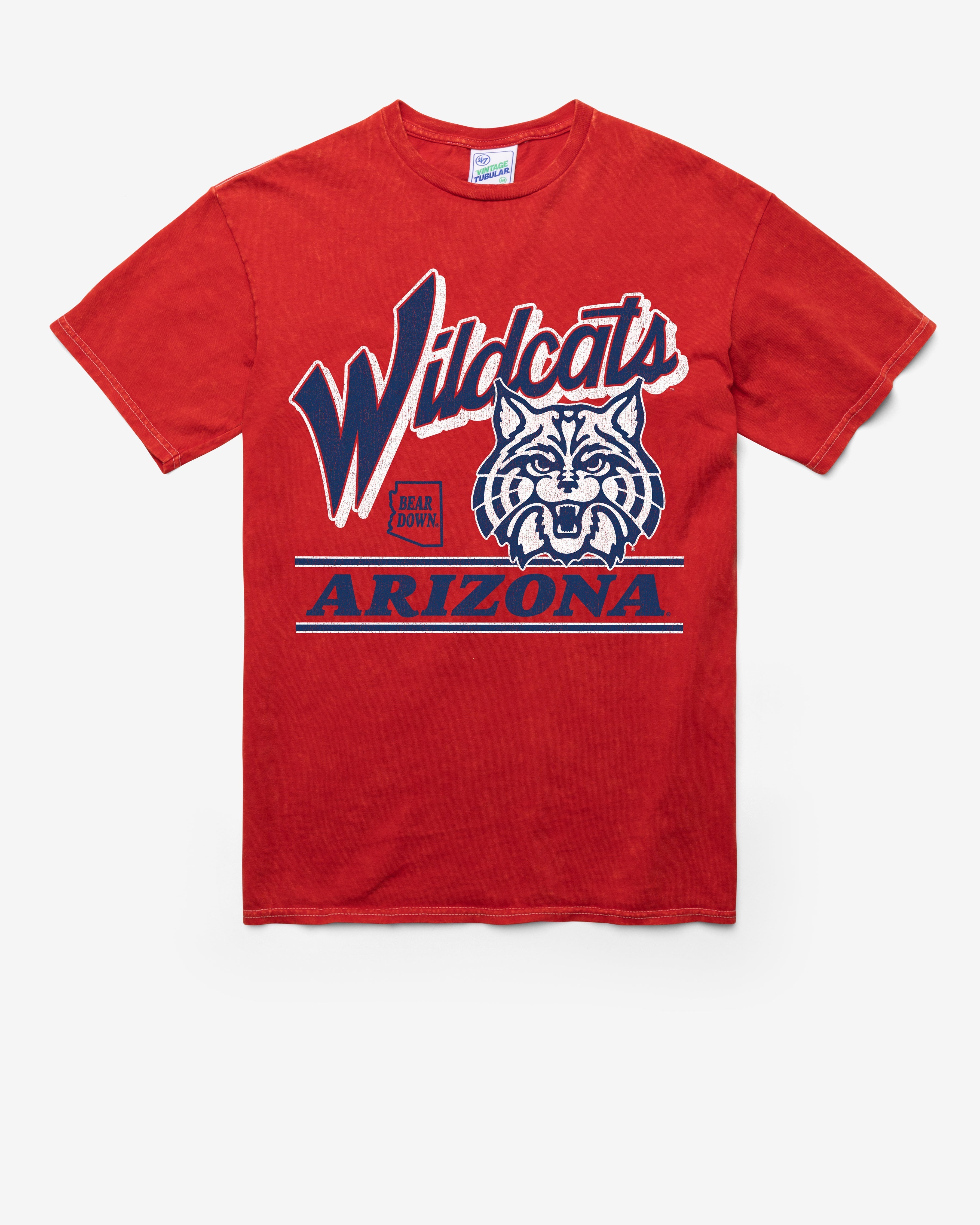 ARIZONA WILDCATS FLY BY VINTAGE '47 TUBULAR TEE