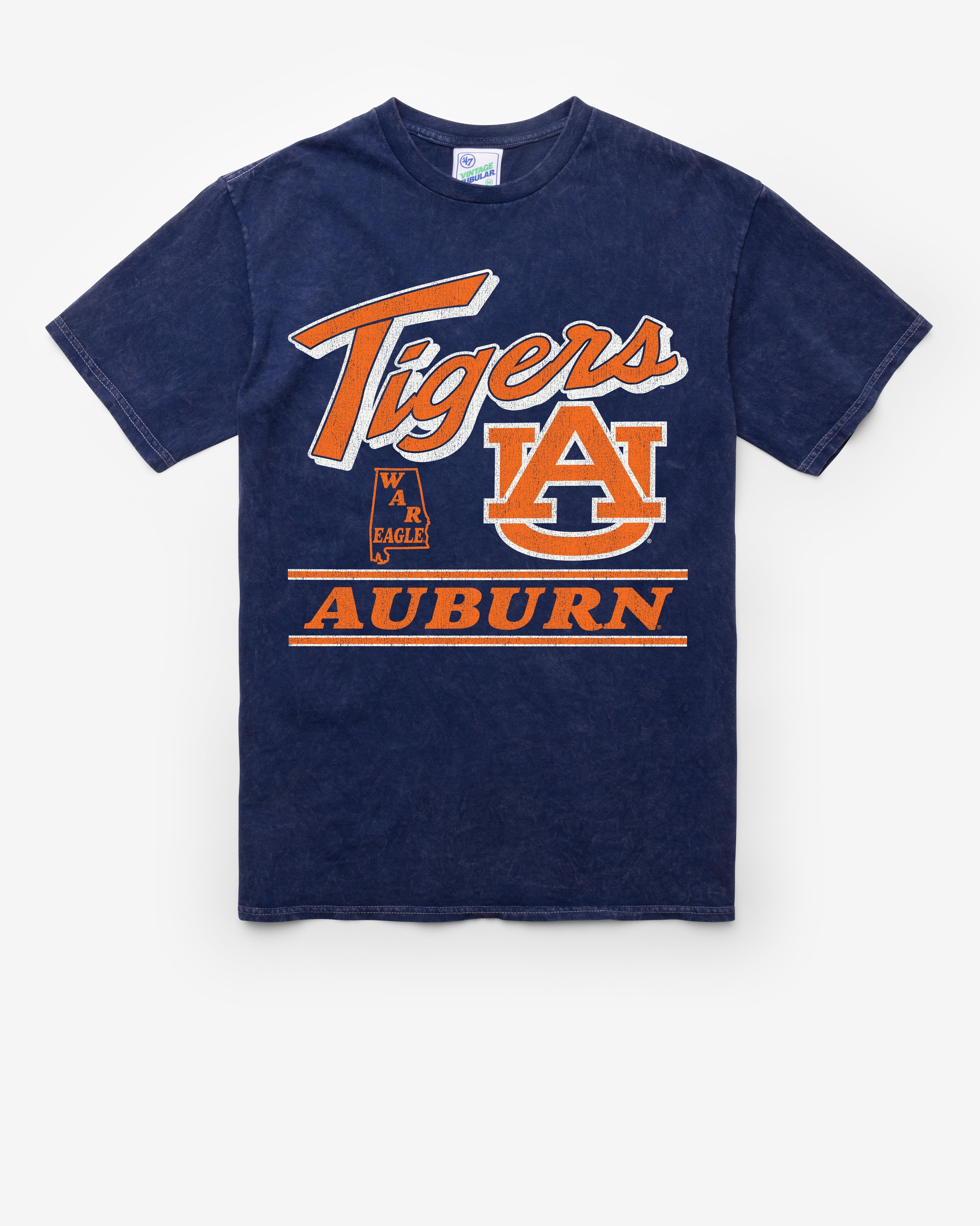 AUBURN TIGERS FLY BY VINTAGE '47 TUBULAR TEE